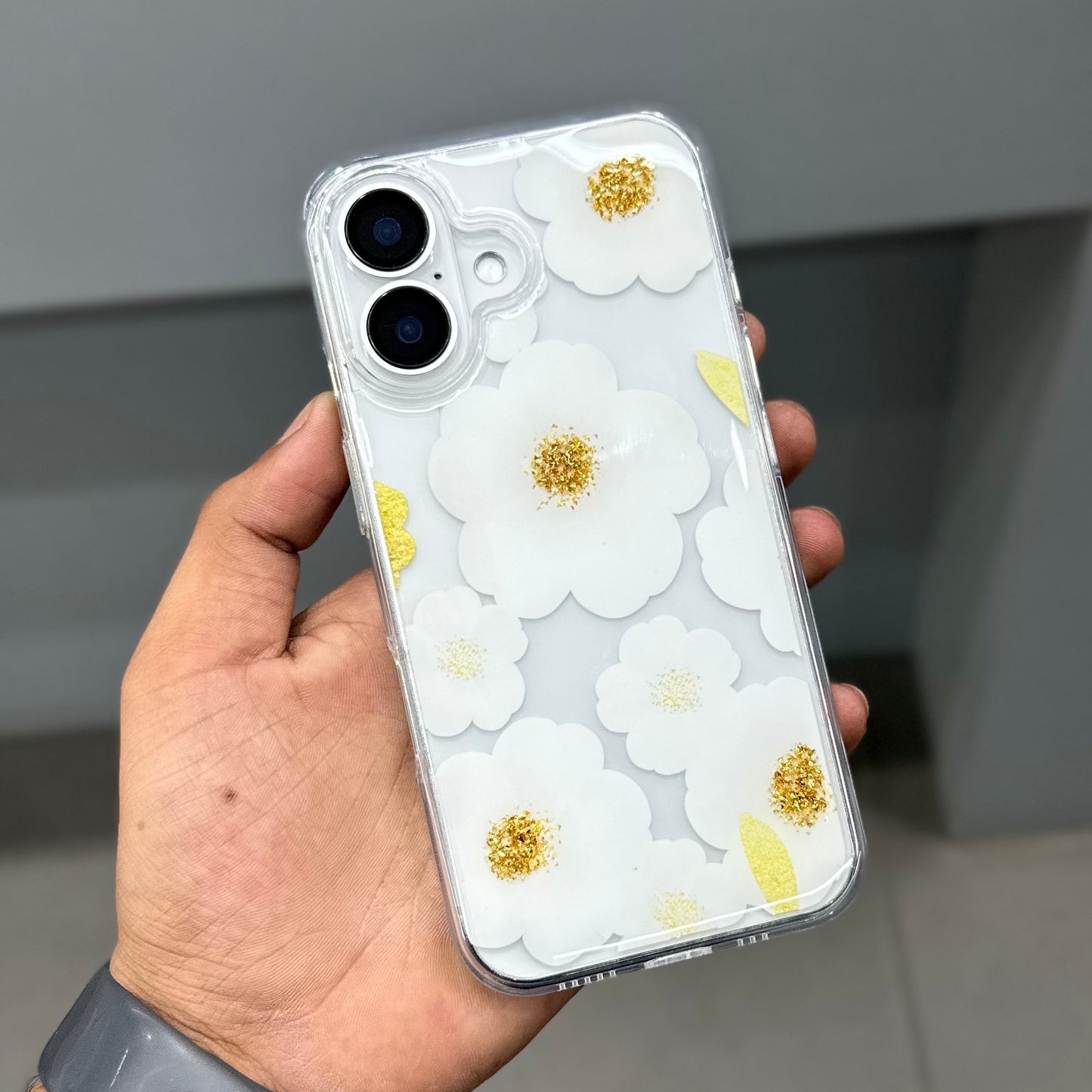 TRANZO BC 02 FLOWER CASE - WHITE ( No. 3629 )