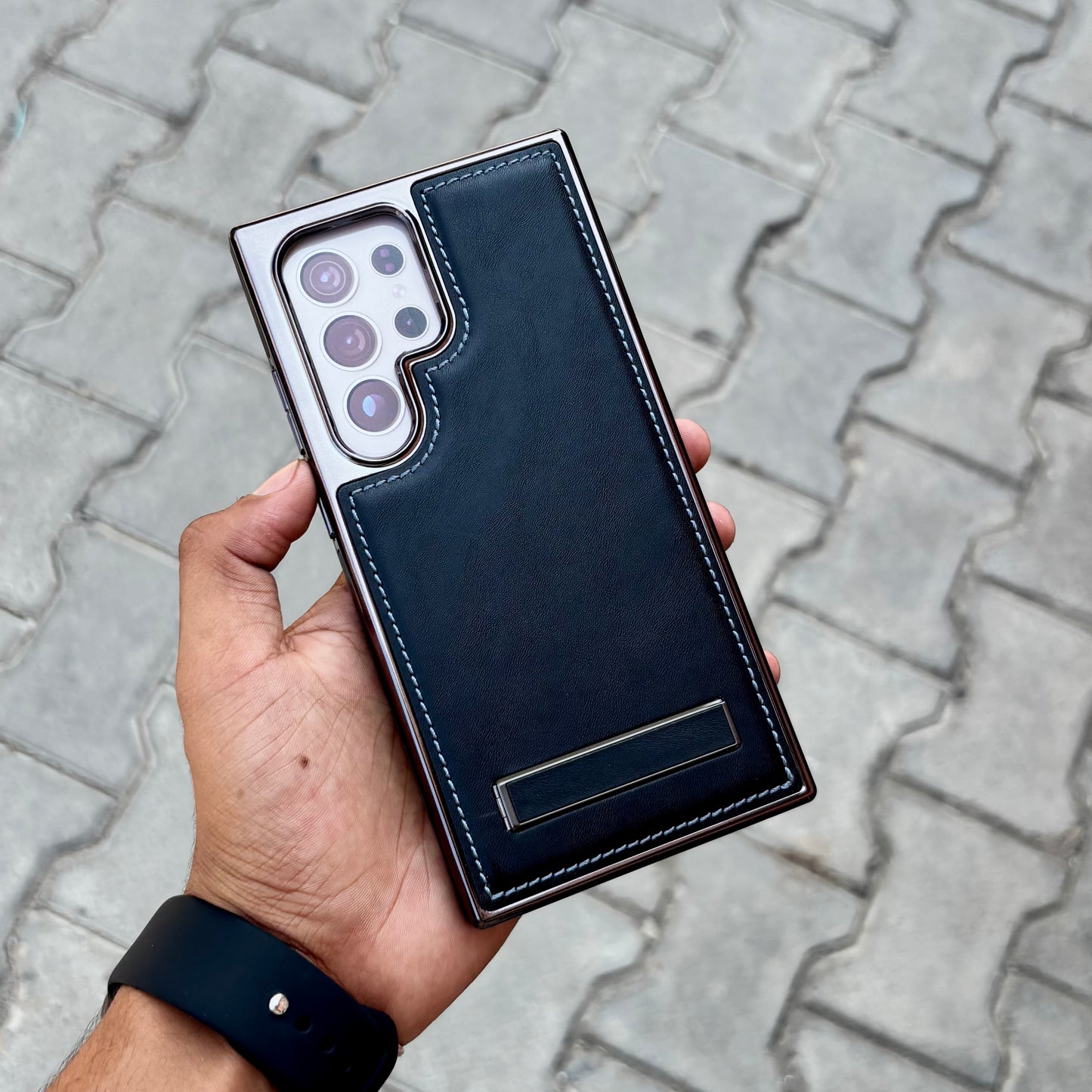 Icon Luxury With Stand Case-Samsung ( No. 1881)
