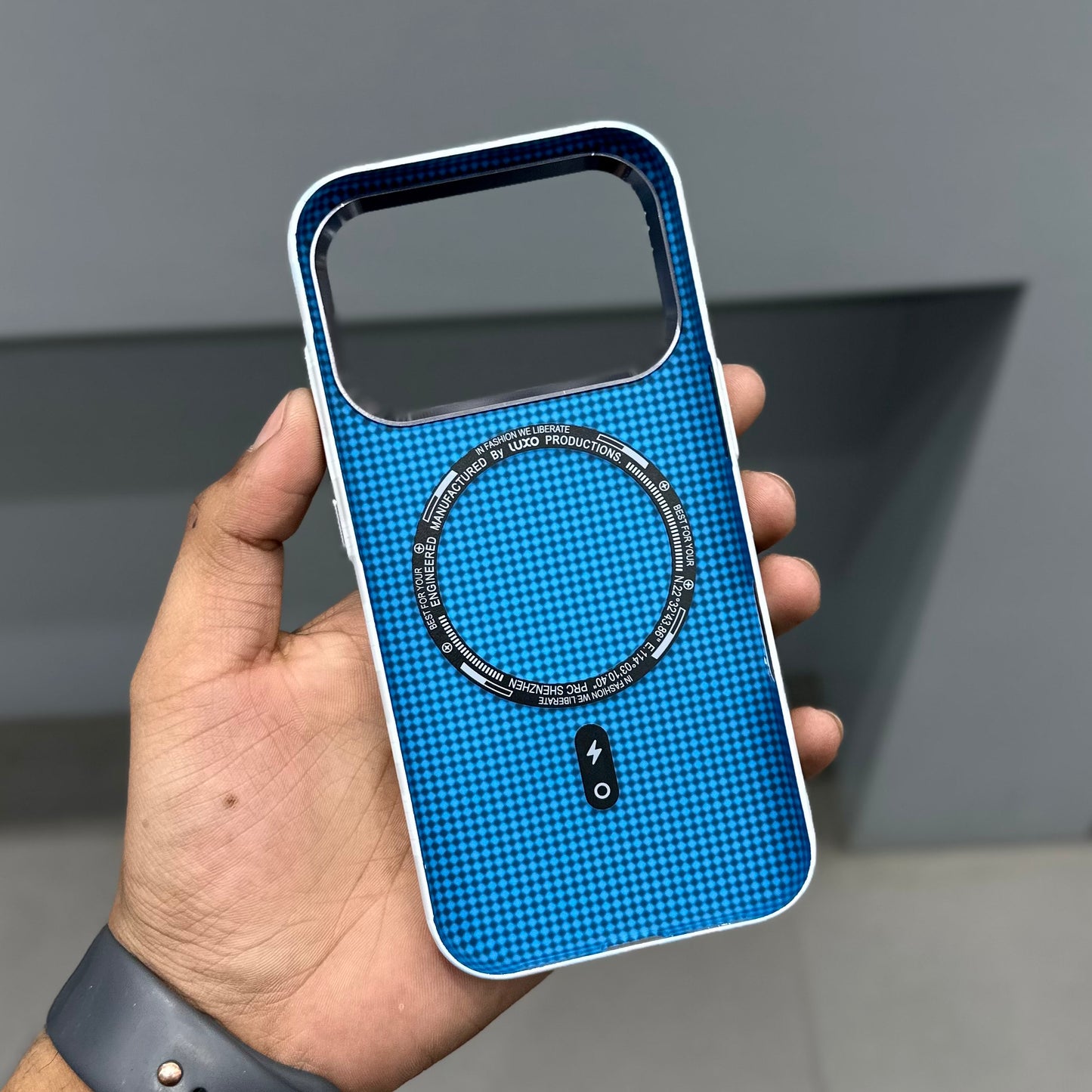 LUXO CARBON CASE - ILLUSION WHITE ( No. 3164 )