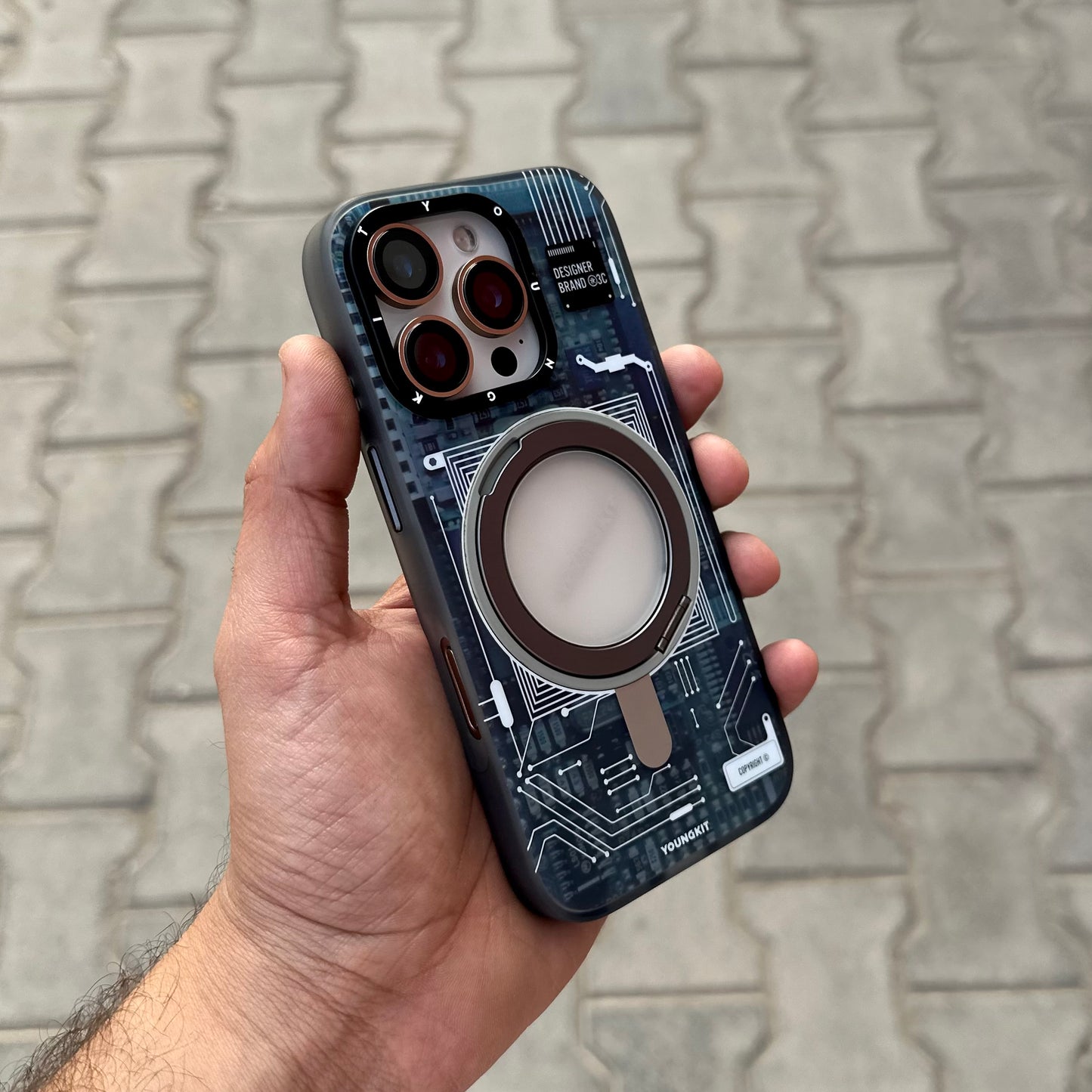 Youngkit Cyberpunk Stand-Dark Blue ( No. 1395 )
