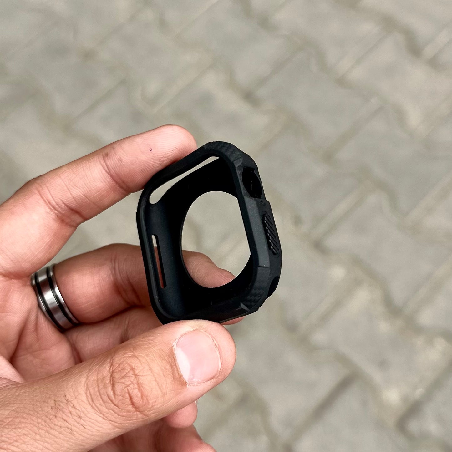 Bumper iWatch Case- Black ( No. 1694 )