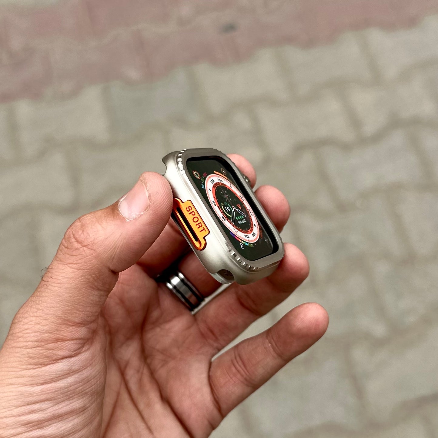 Mode Metal Watch Case-44-45mm ( No. 1698 )