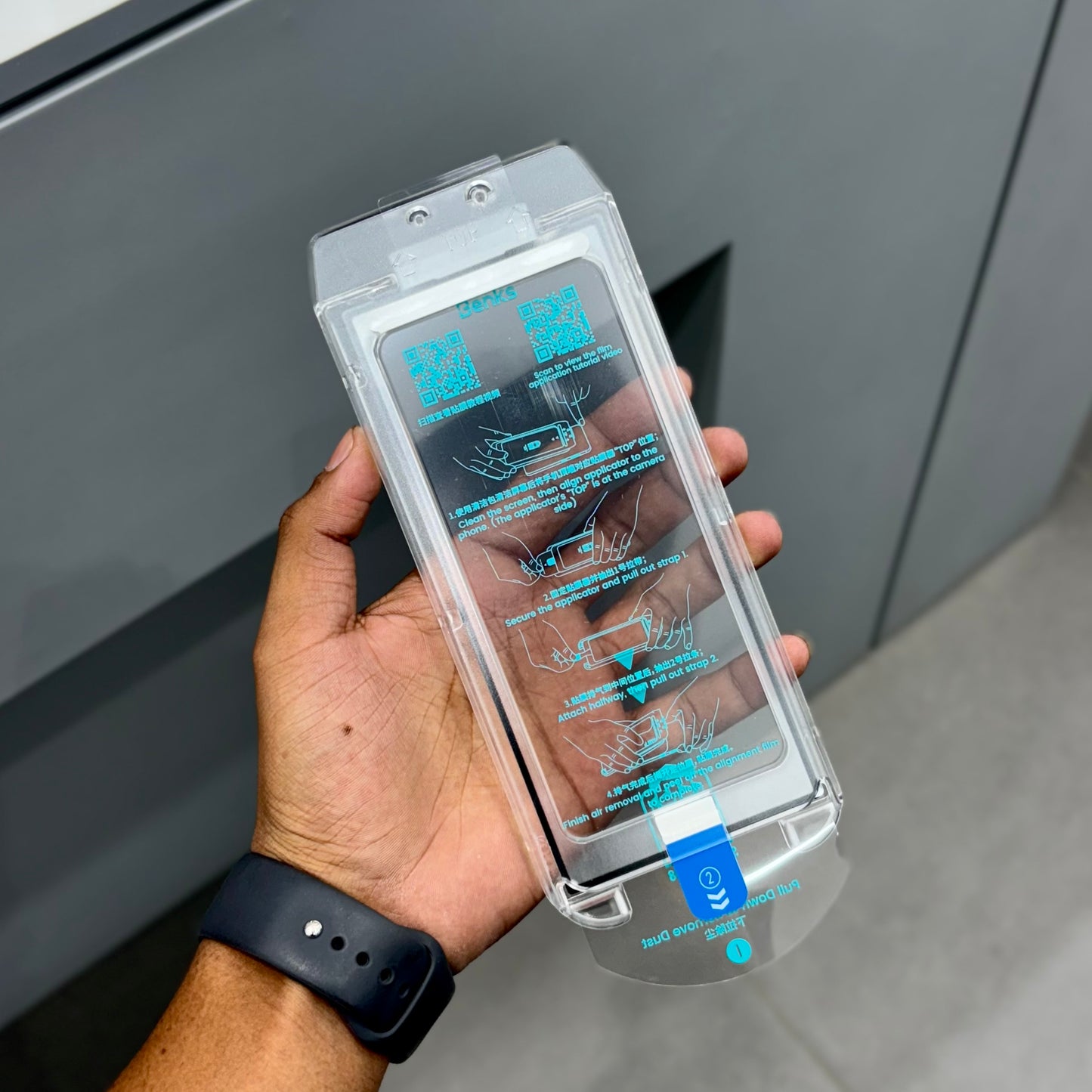 Benks AR Glass with Applicator-Samsung ( No. 2013 )