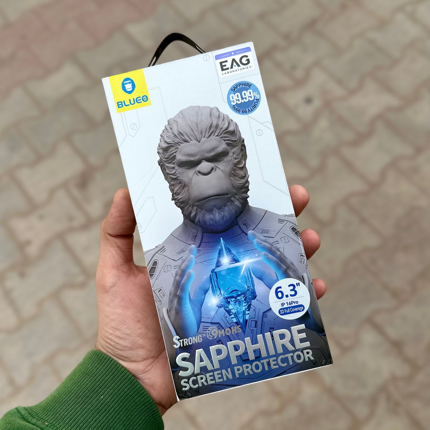 Blueo Sapphire Glass ( No. 1158 )