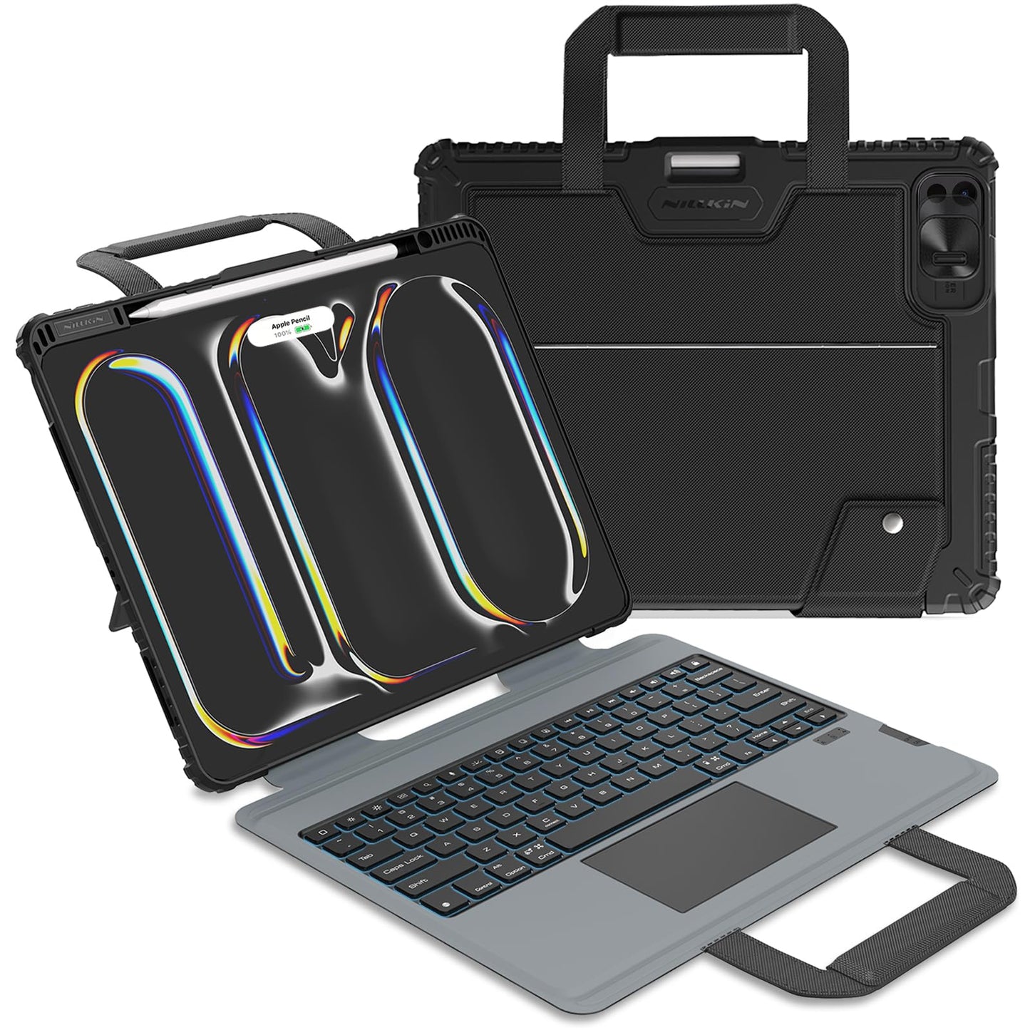 Nillkin Bumper go Keboard Case With Handle-Black ( No.1358 )