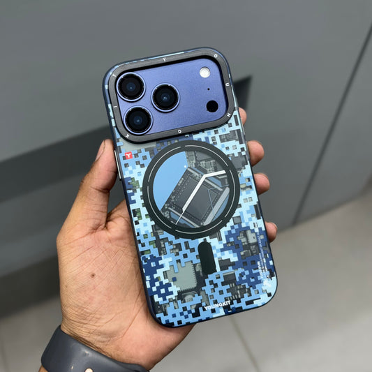 YOUNGKIT CEMO MAGSAFE CASE - BLUE ( No. 2395 )