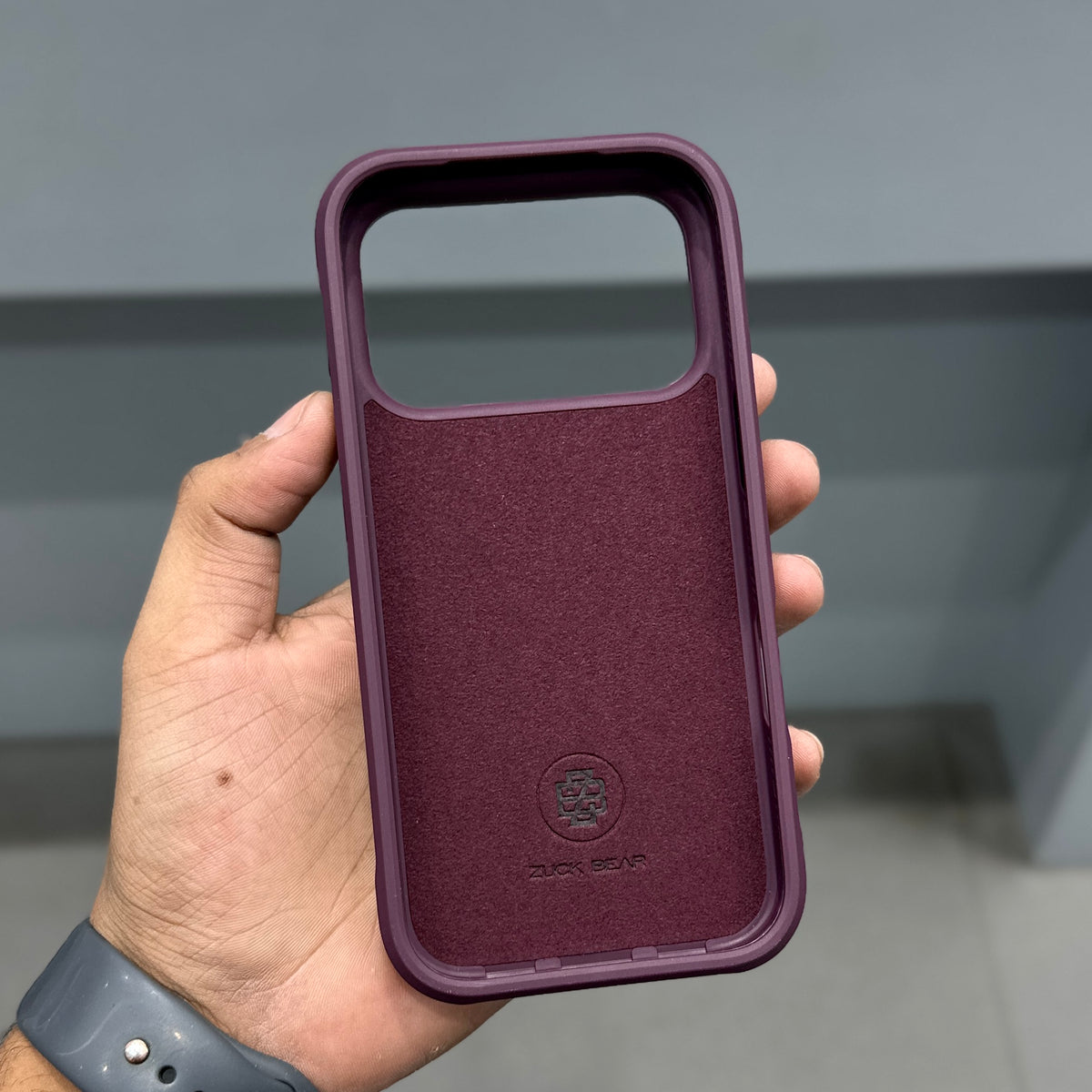 ZUCK BEAR BOUNCE SPORTS CASE - BURGUNDY ( No. 4192 )
