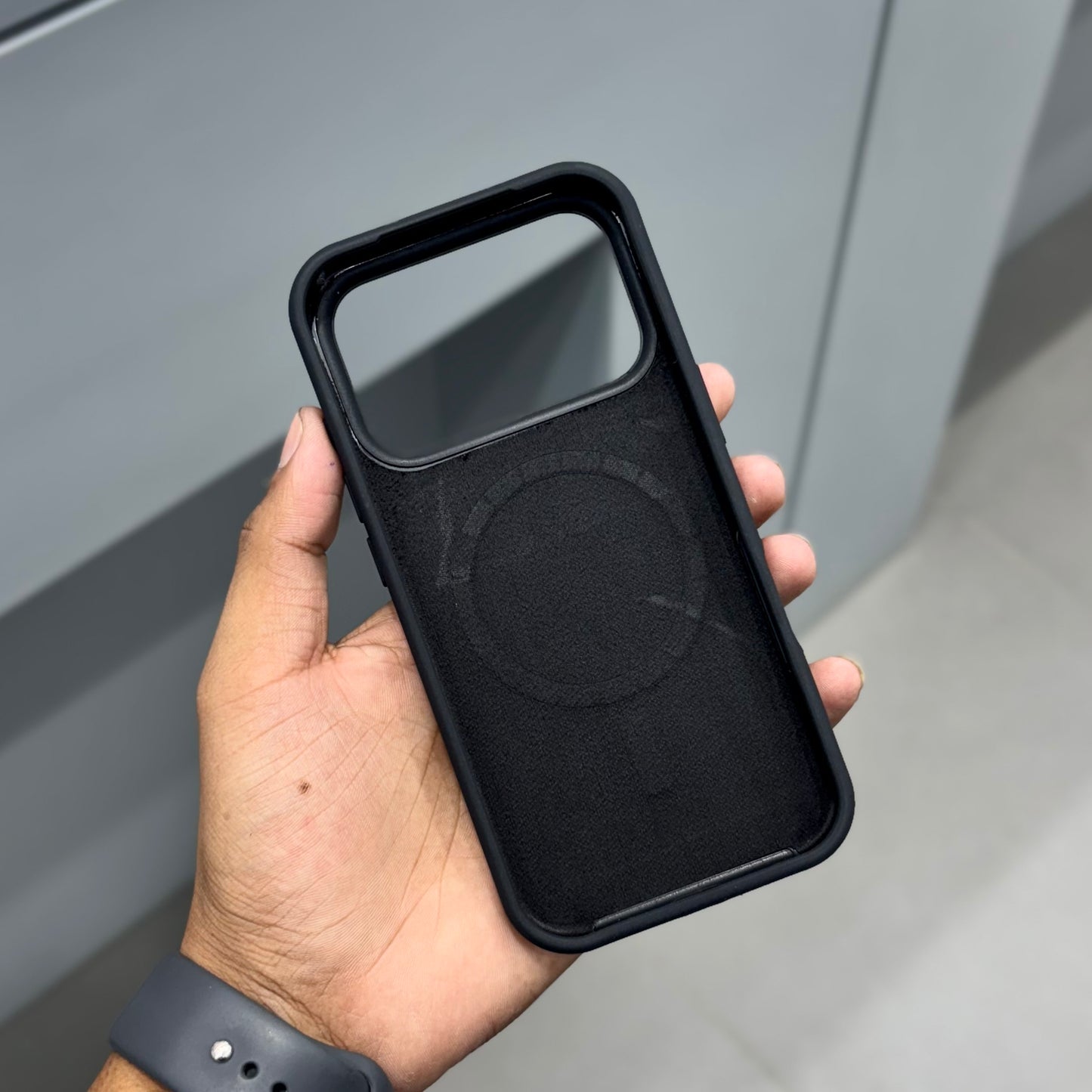 Honaiya Silicone With Magsafe Case ( No. 2066 )