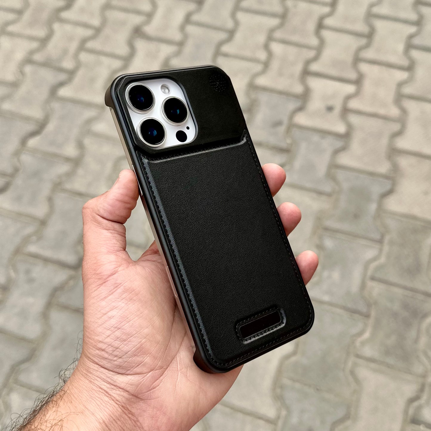 Metal Vegon Leather Case ( No. 1426 )