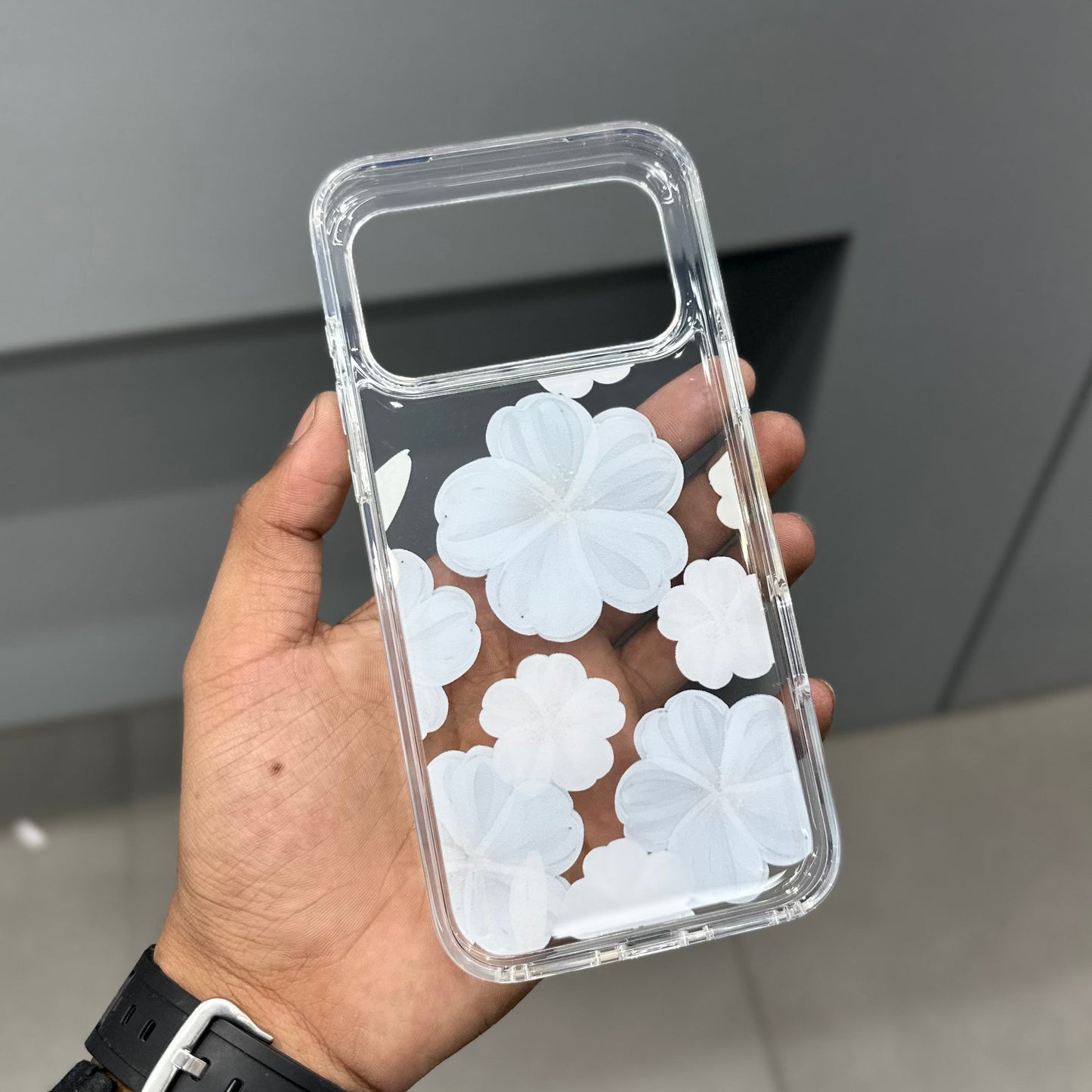 TRANZO BC 02 FLOWER CASE - SKY BLUE ( No. 3628 )