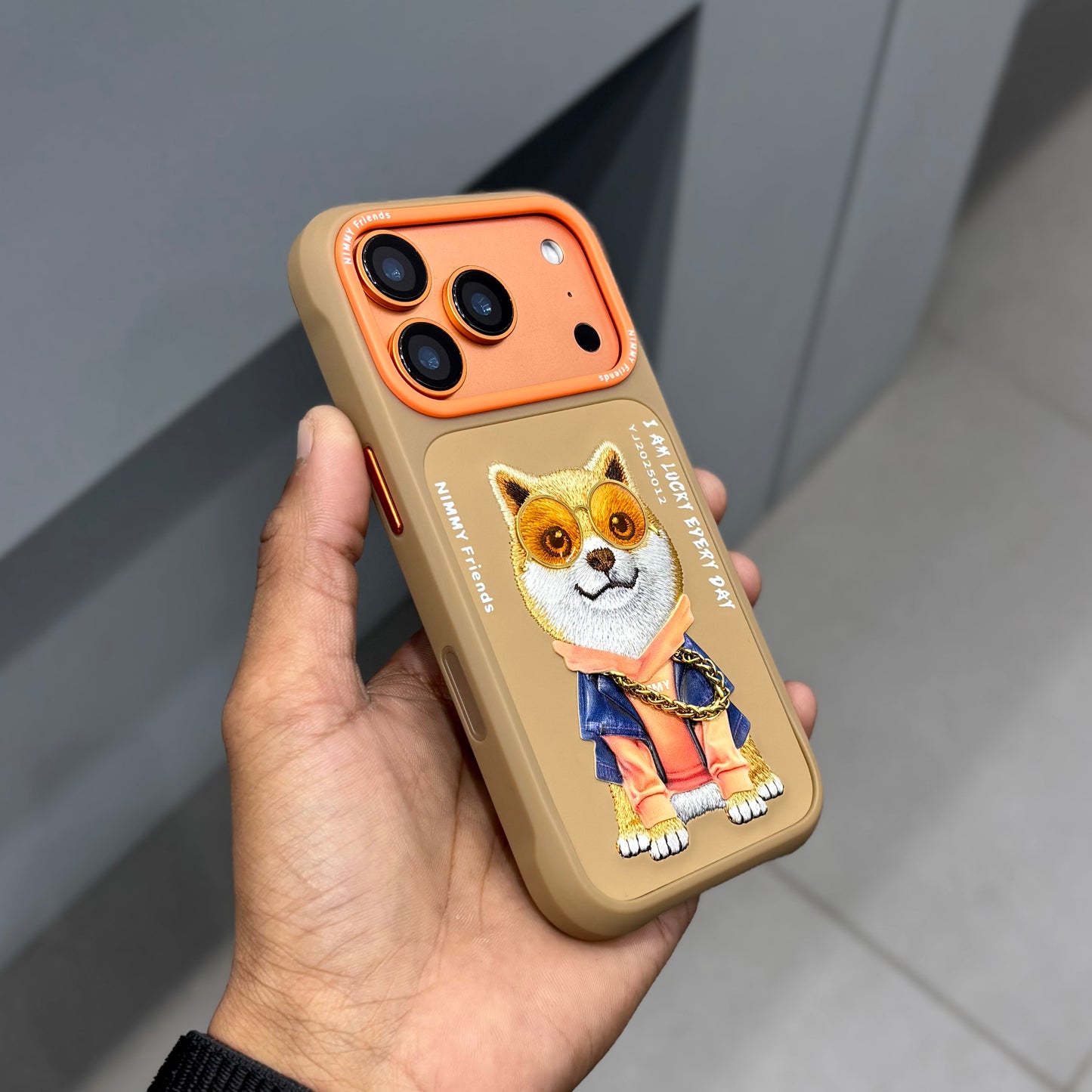 NIMMY DOG Case - Brown ( No. 2271 )
