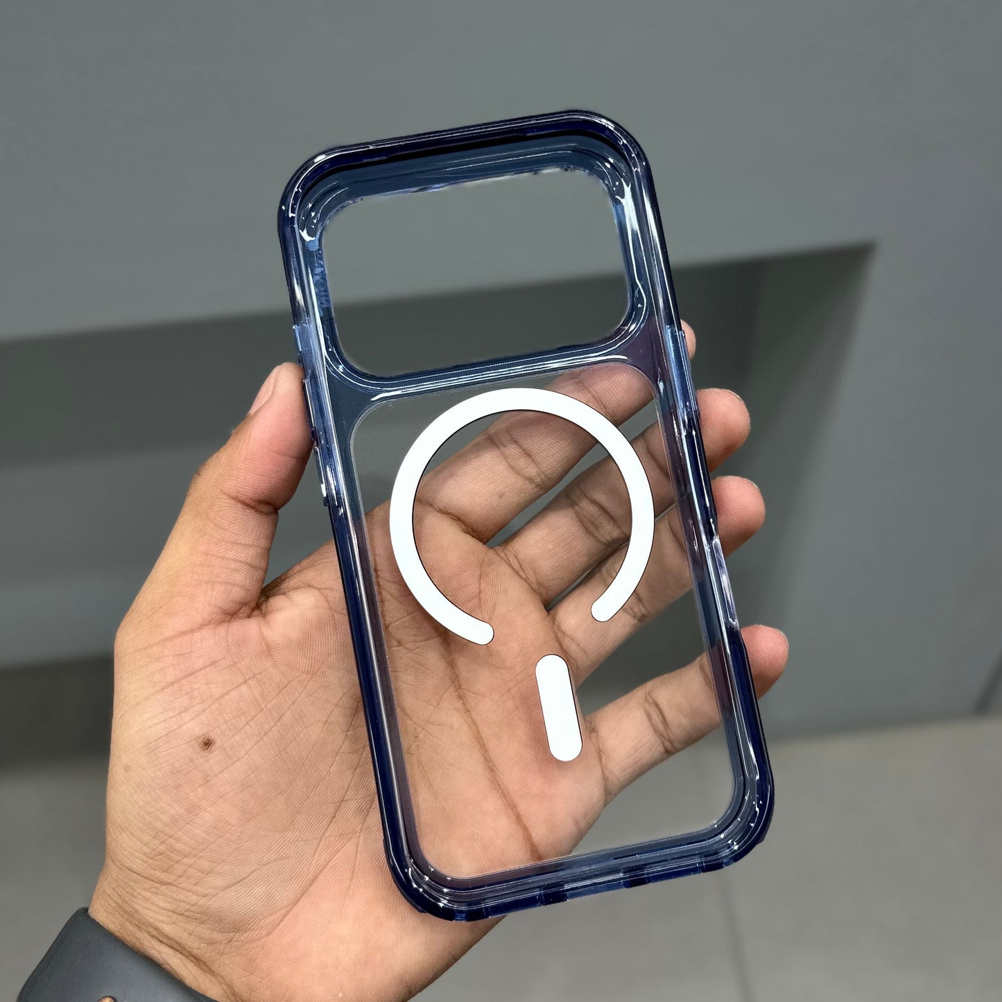 NY JOY COMBAT TRIPLE LAYERED MAGSAFE CASE - BLUE ( No. 2926 )