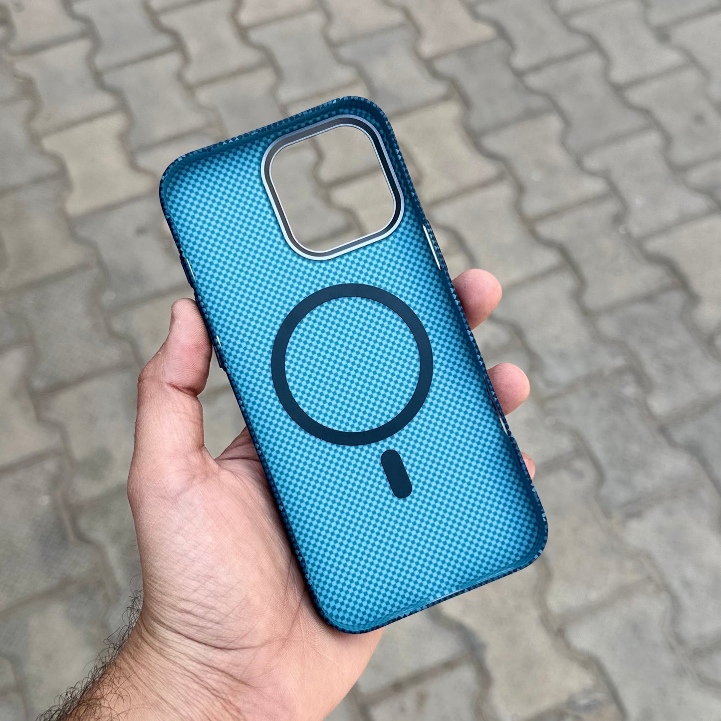 Byhum Case With Magsafe-Blue ( No. 1493 )