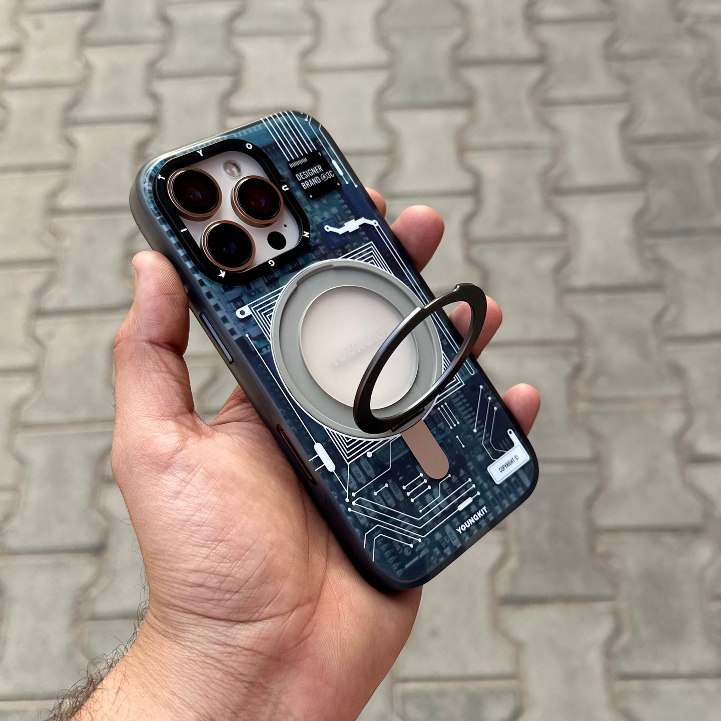 Youngkit Cyberpunk Stand-Dark Blue ( No. 1395 )