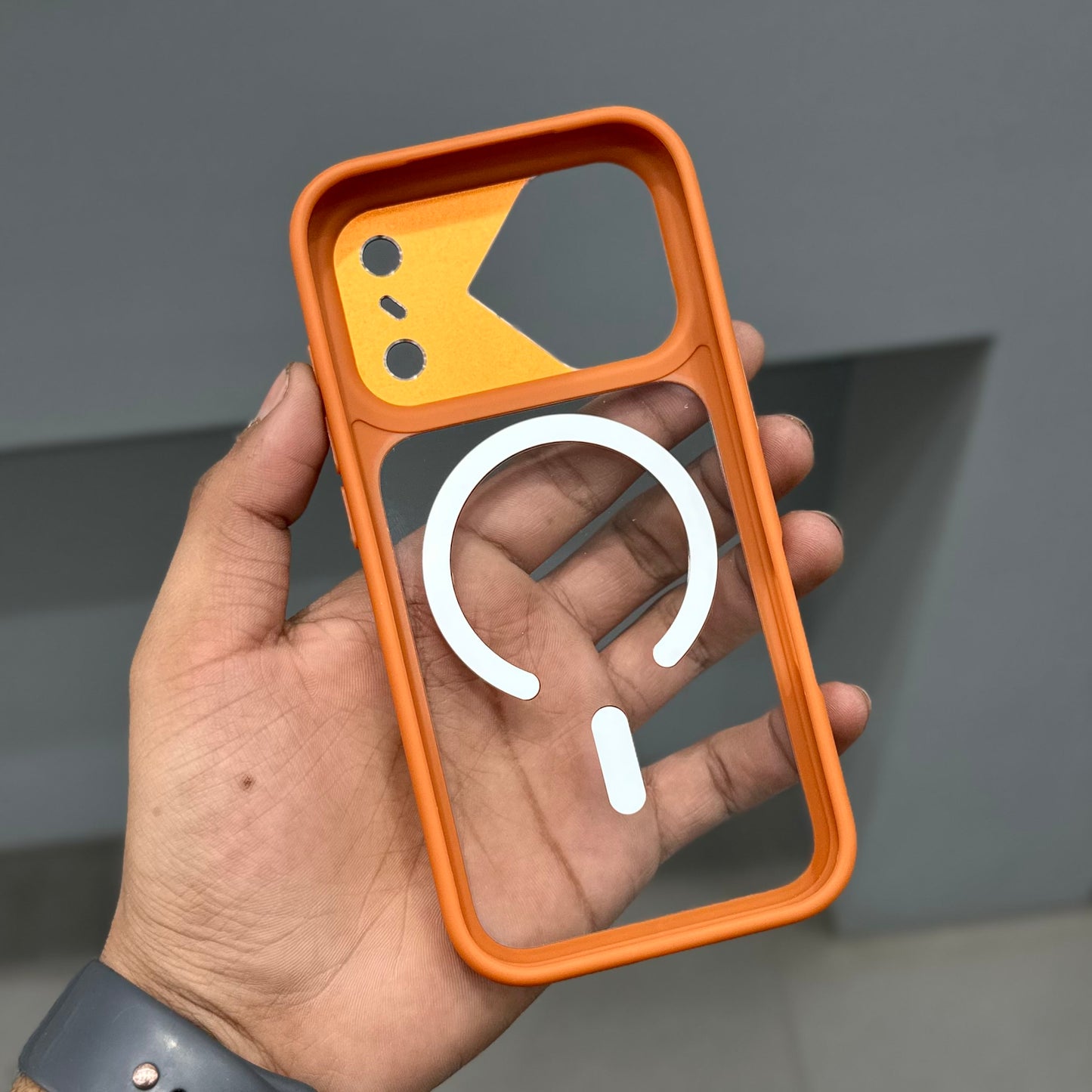 NY ARMOR X MAGSAFE CASE - ORANGE ( No. 3048 )