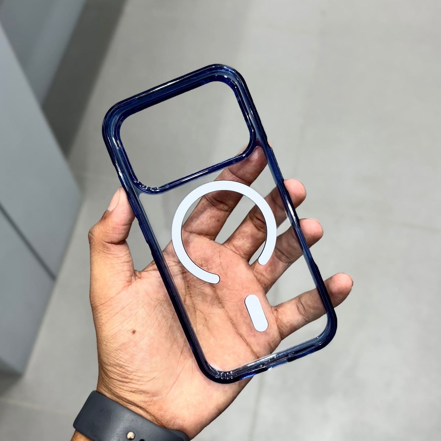 Parado Trans Magsafe Case-Blue ( No. 2121 )