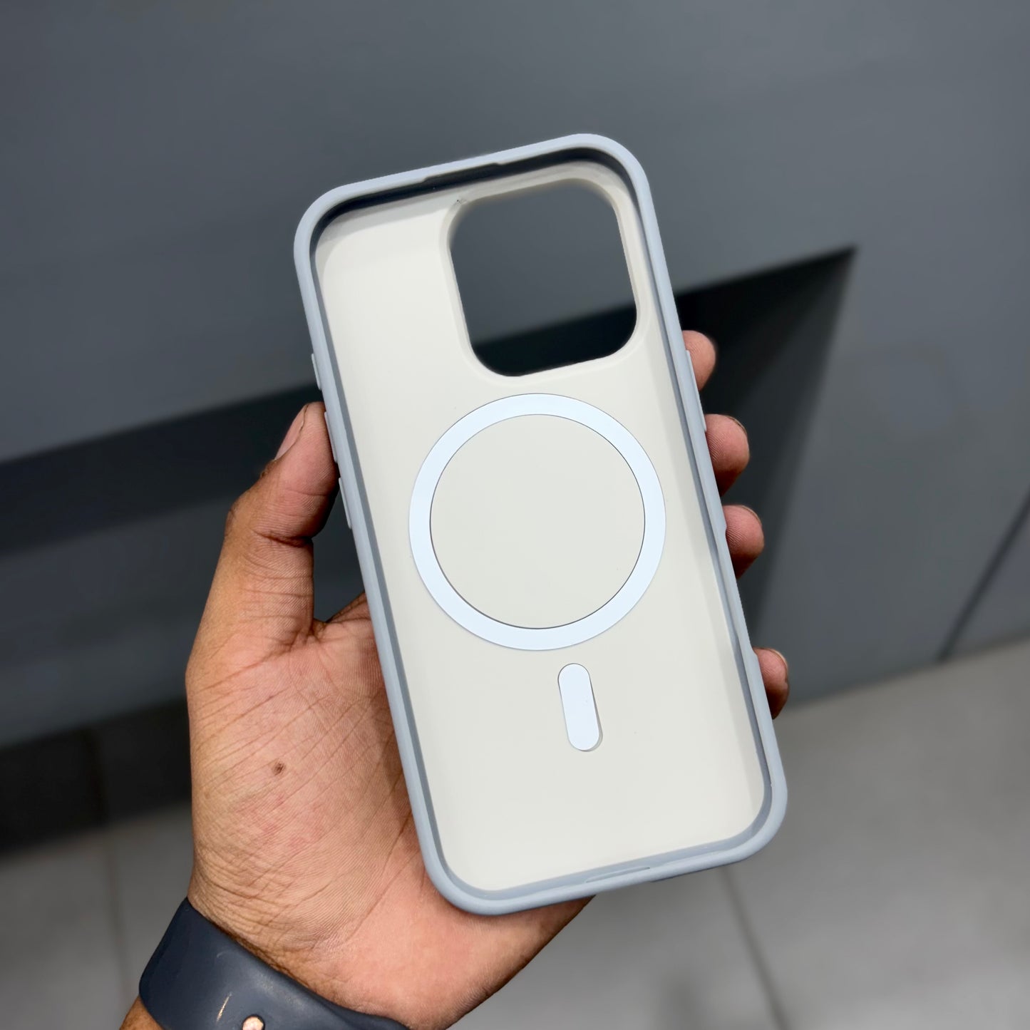 DIRON MAGSAFE CASE - LIGHT GREY ( No. 2376 )