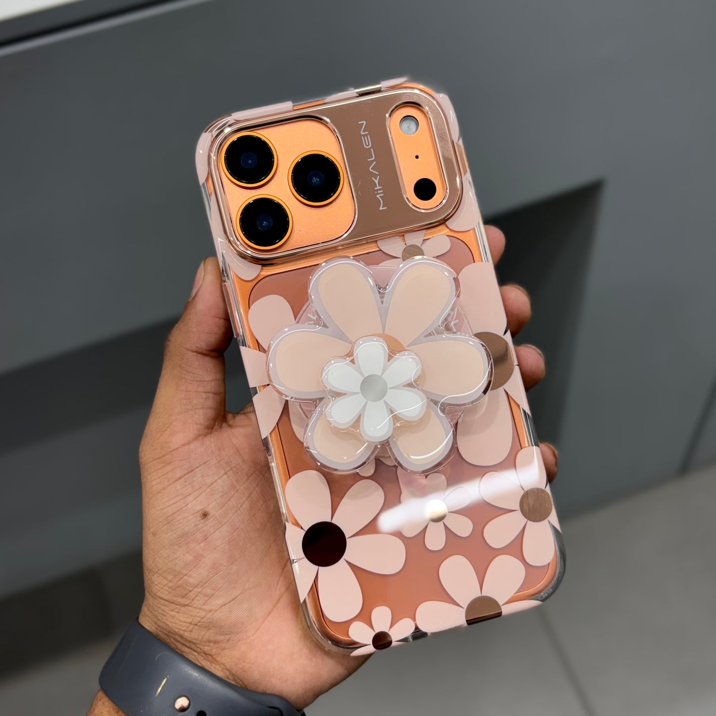 MIKALEN Flower Case with ACC - Copper ( No. 2336 )