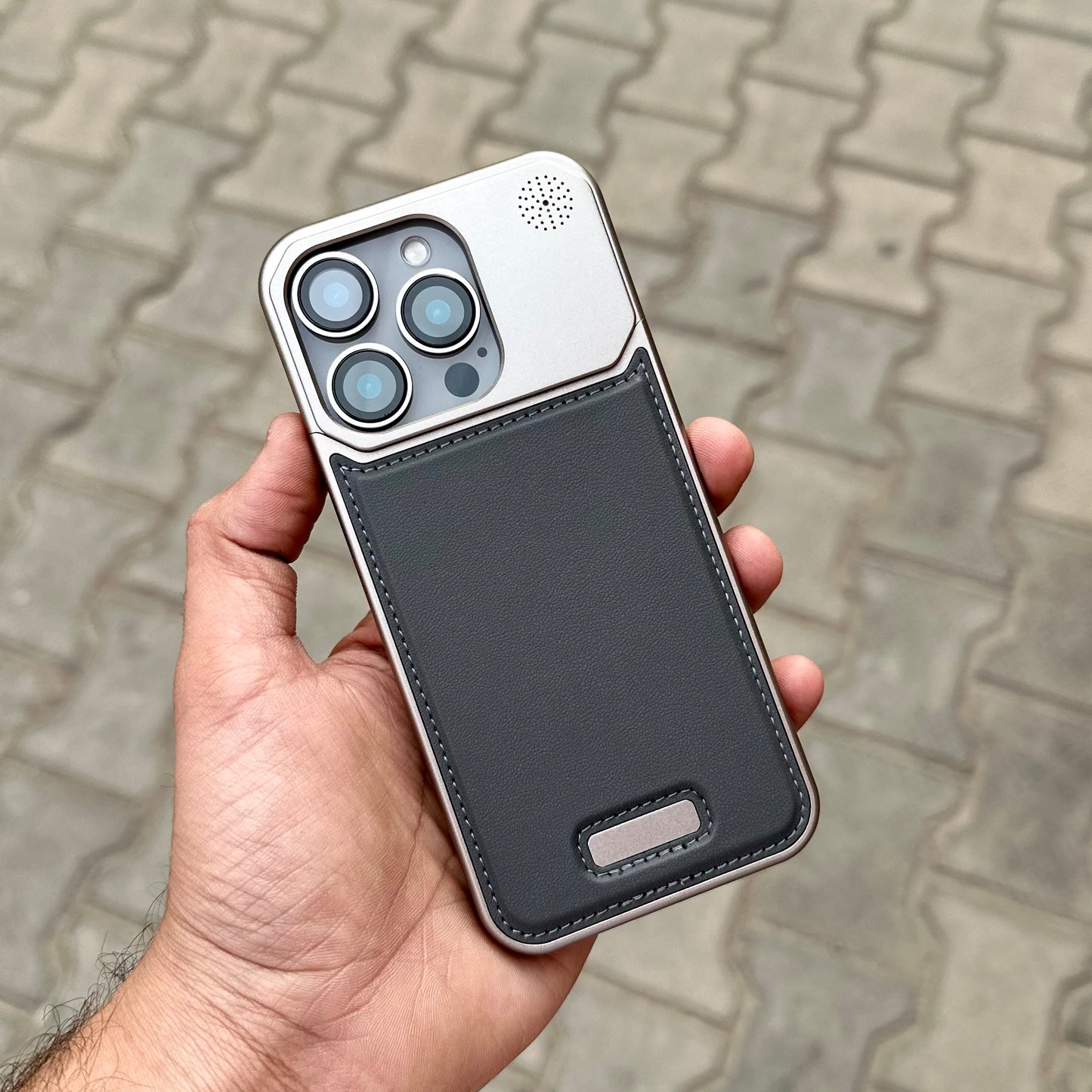 Metal Vegon Leather Case ( No. 1426 )