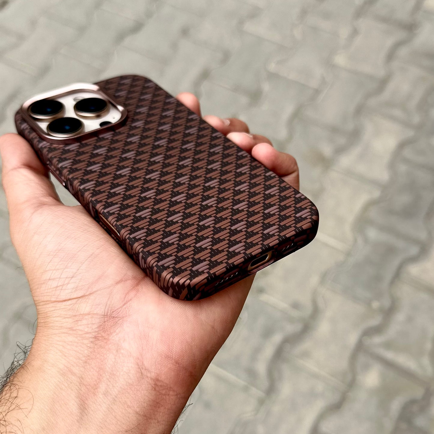 Luxo Cros X With Magsafe- Brown ( No. 1824 )