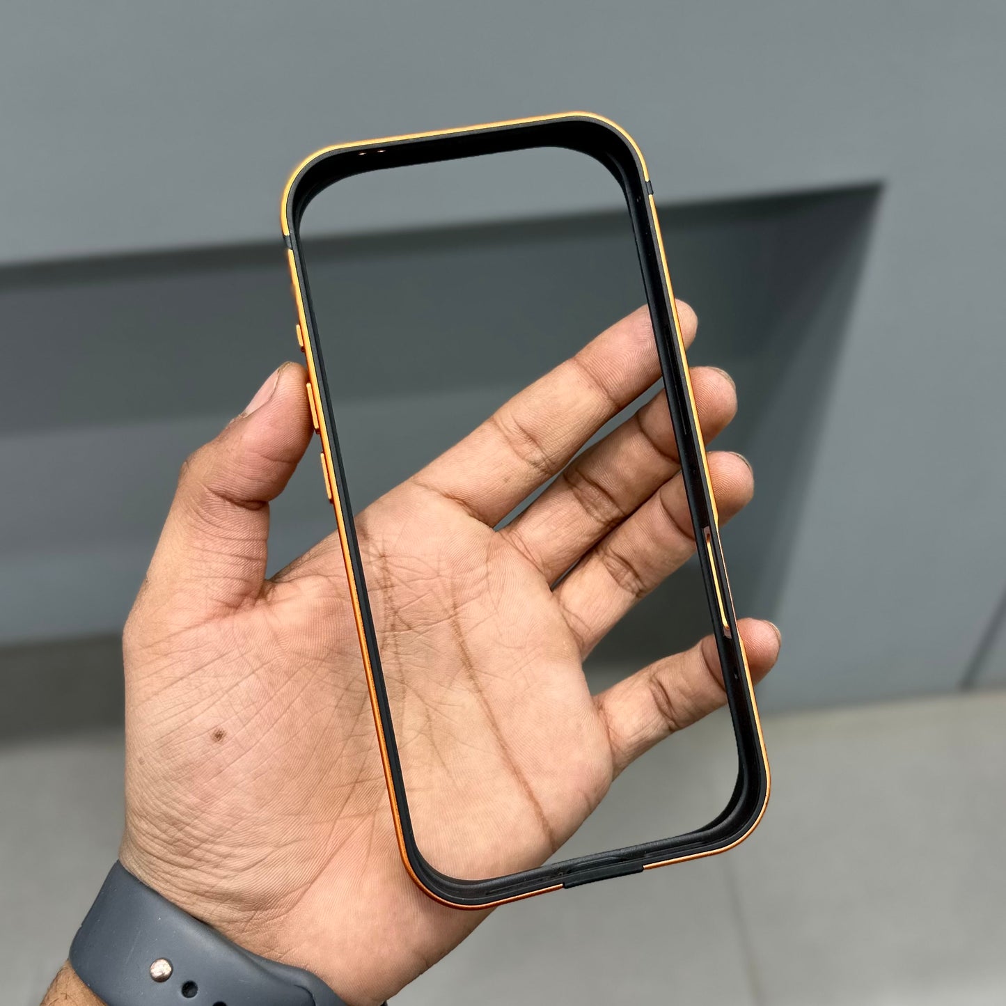 NY METAL BUMPER - ORANGE ( No. 3035 )