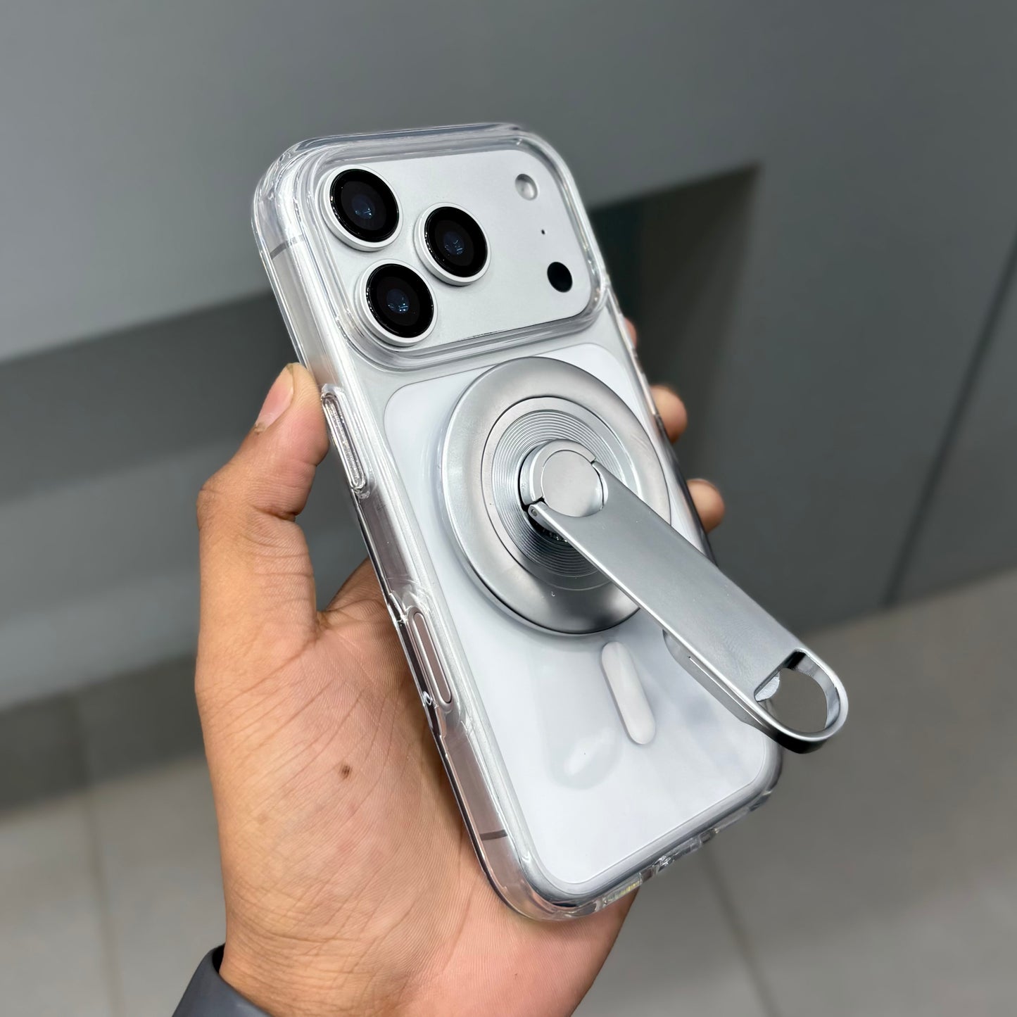 EXCEL Magsafe Stand - Silver ( No. 2338 )