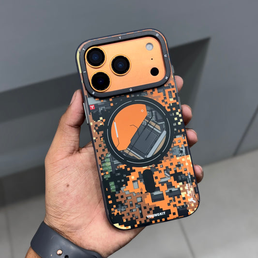 YOUNGKIT CEMO MAGSAFE CASE - ORANGE ( No. 2397 )