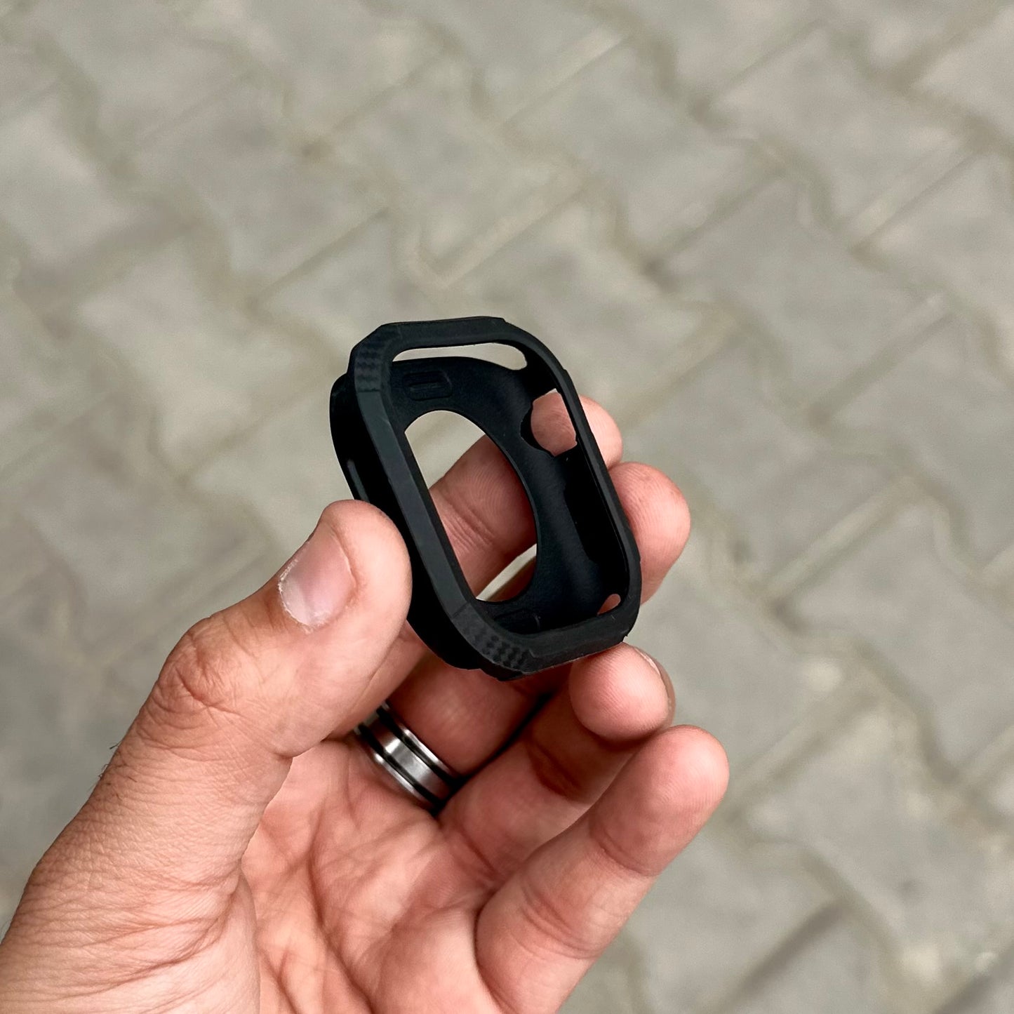 Bumper iWatch Case- Black ( No. 1694 )