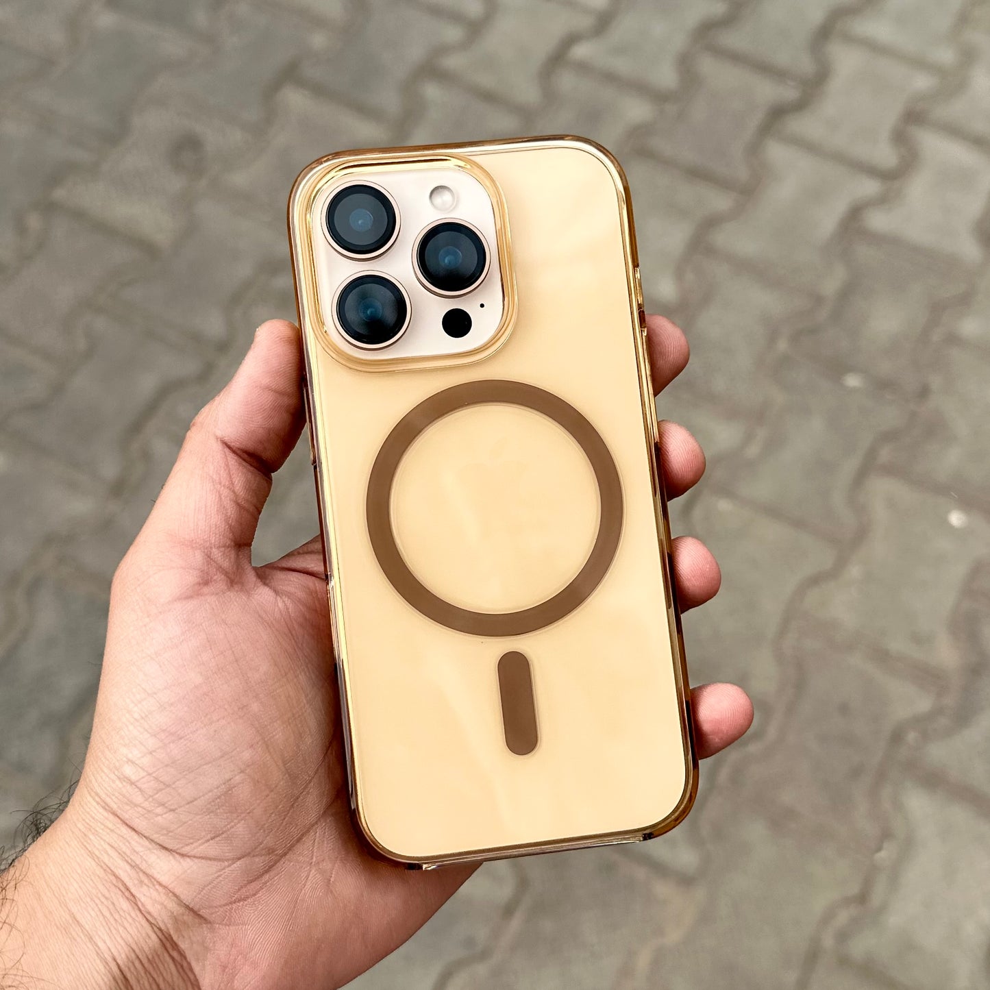 IC Magsafe TPU Case-Desert Brown ( No. 1430 )