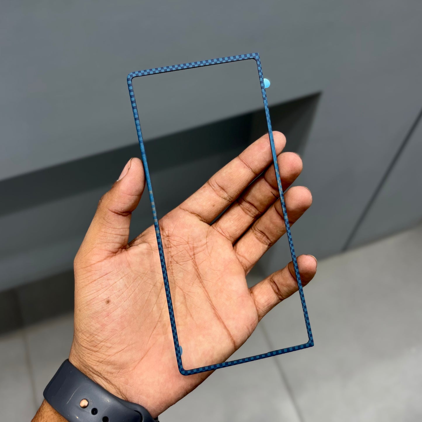 YH CARBON CASE - SAMSUNG- BLUE ( No. 2400 )