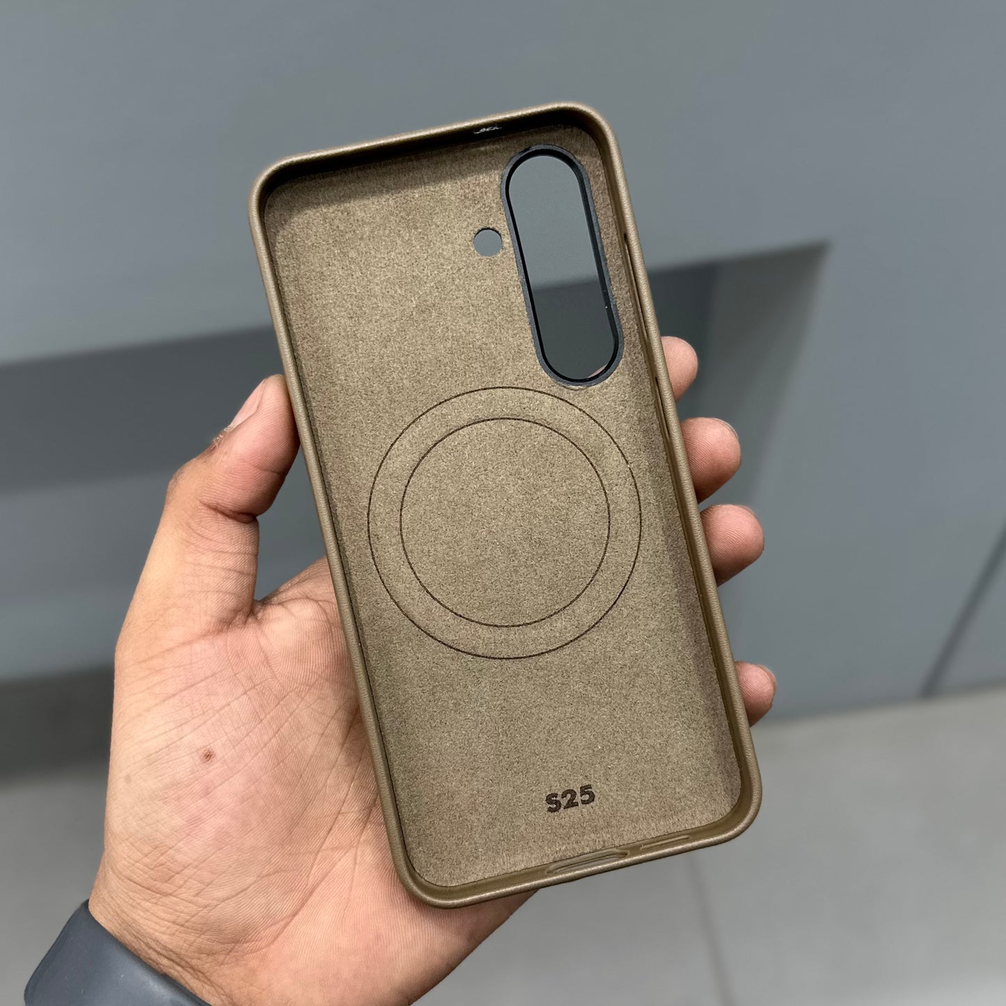 X LEVEL VEGAN CASE SAMSUNG - BROWN 2.0 ( No. 3141)