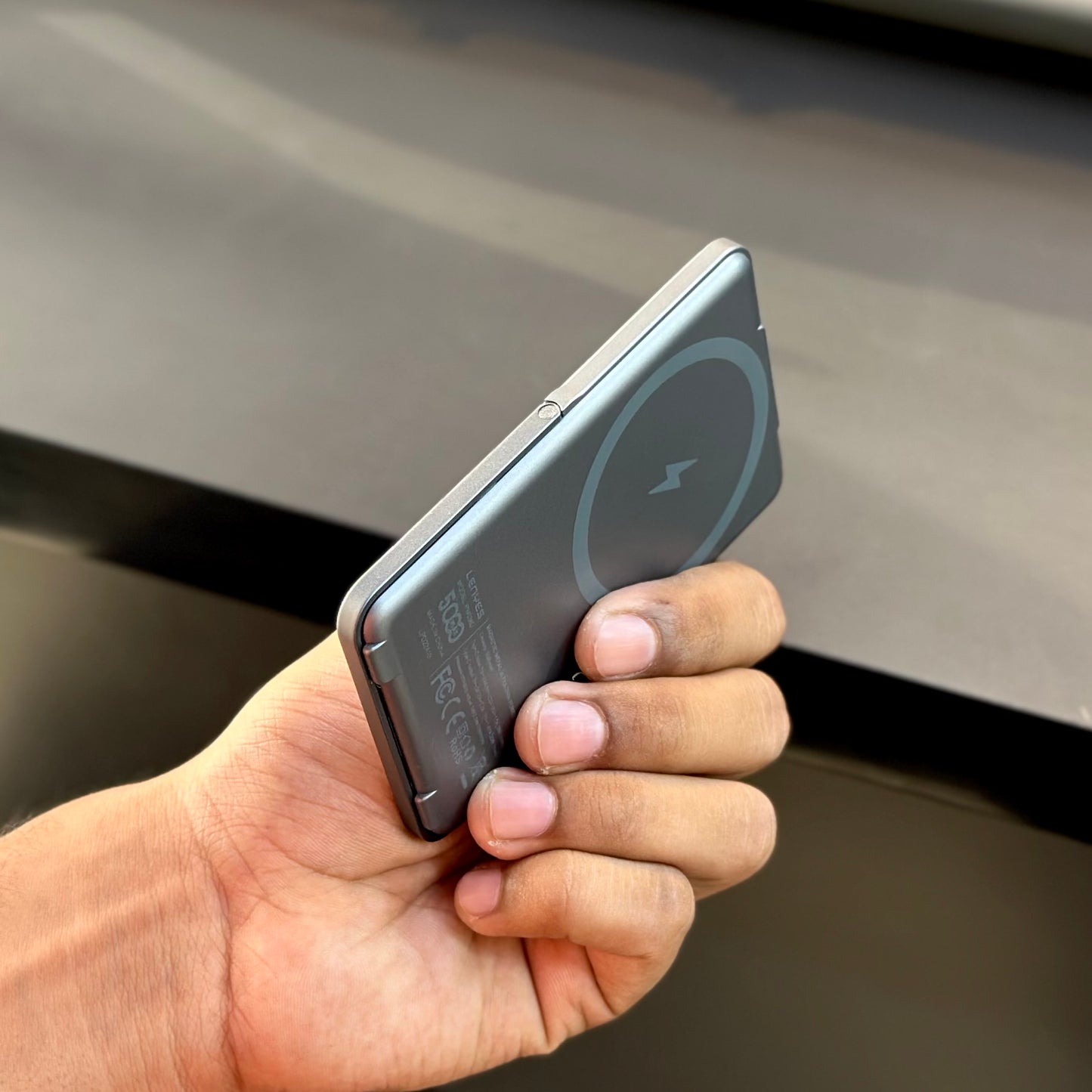 Lenyes Slimmest Magsafe Power Bank 5k PW038D ( No.1012 )