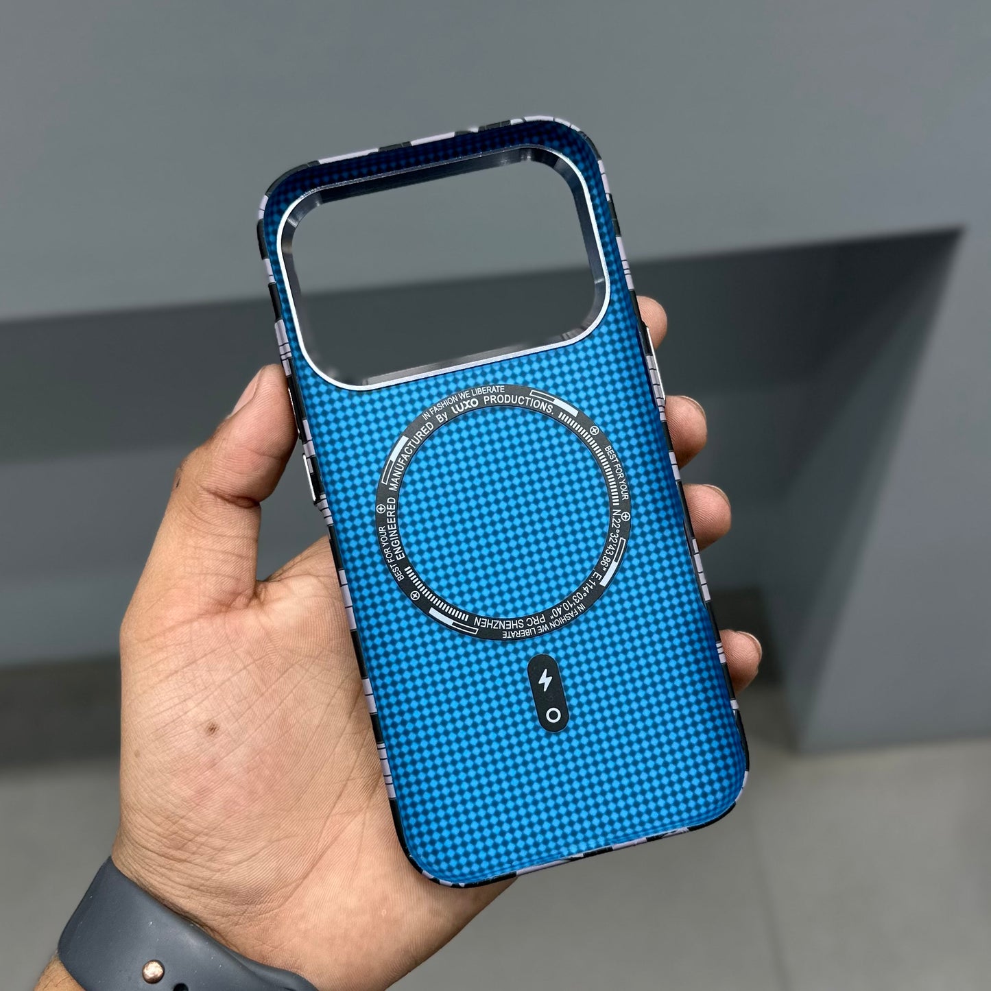 LUXO CARBON CASE -ILLUSION BLACK ( No. 3161 )