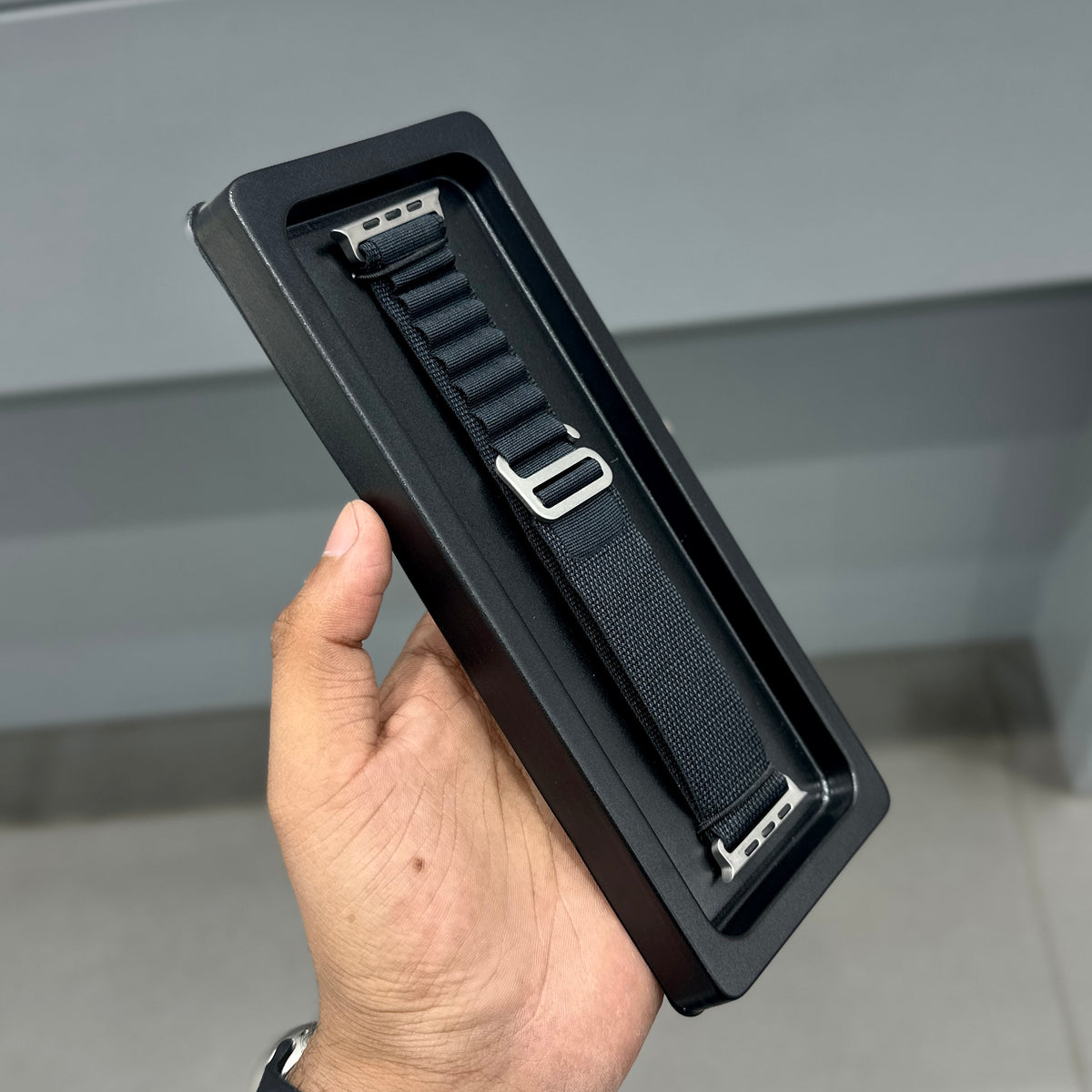 LAKING 6 LOCK STRAP - GREY BLACK ( No. 3695 )