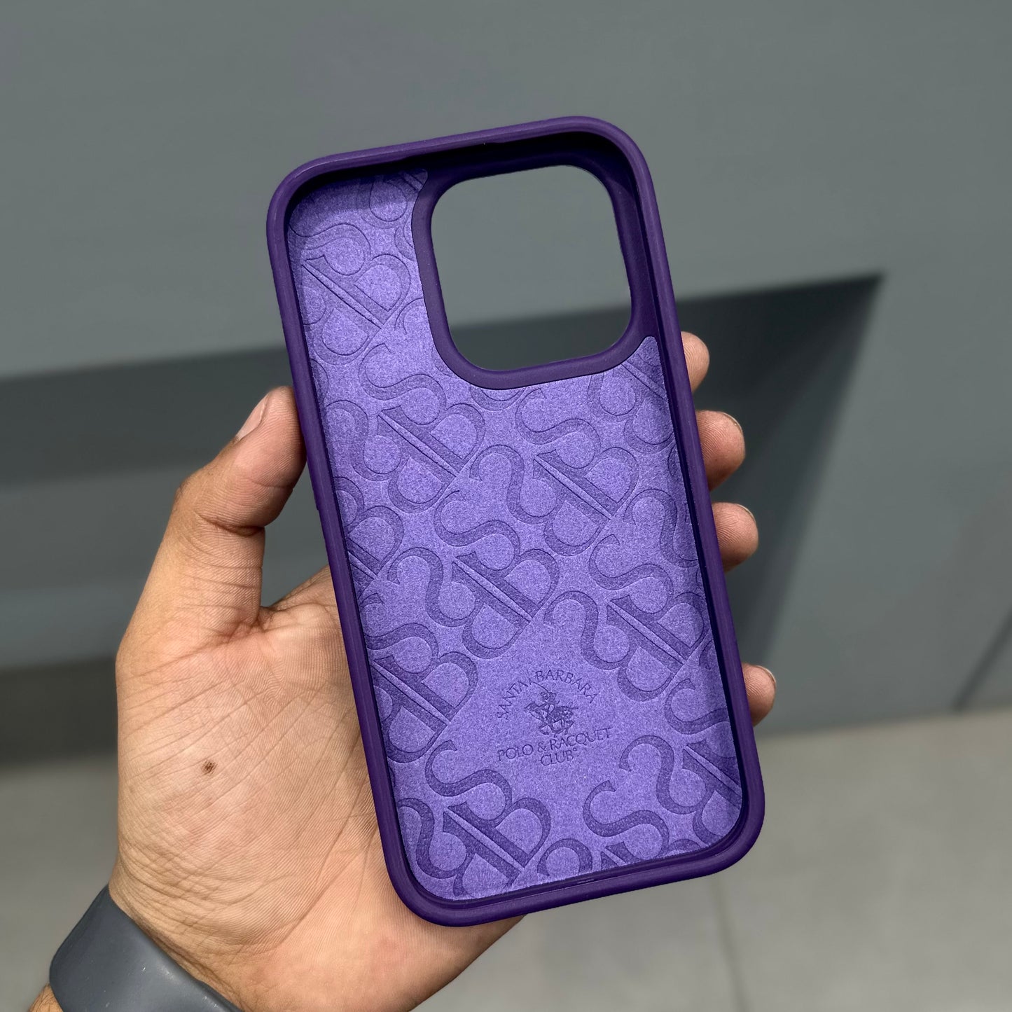 S B JOCKEY CASE - PURPLE JOCKEY ( No. 2937 )