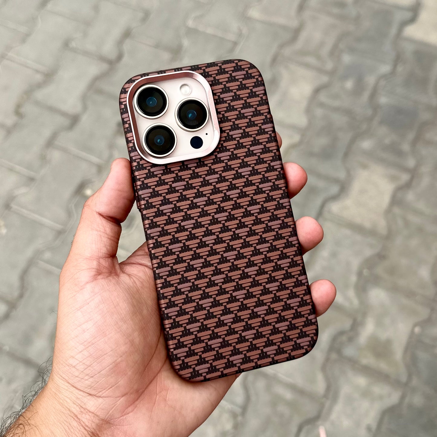 Luxo Cros X With Magsafe- Brown ( No. 1824 )