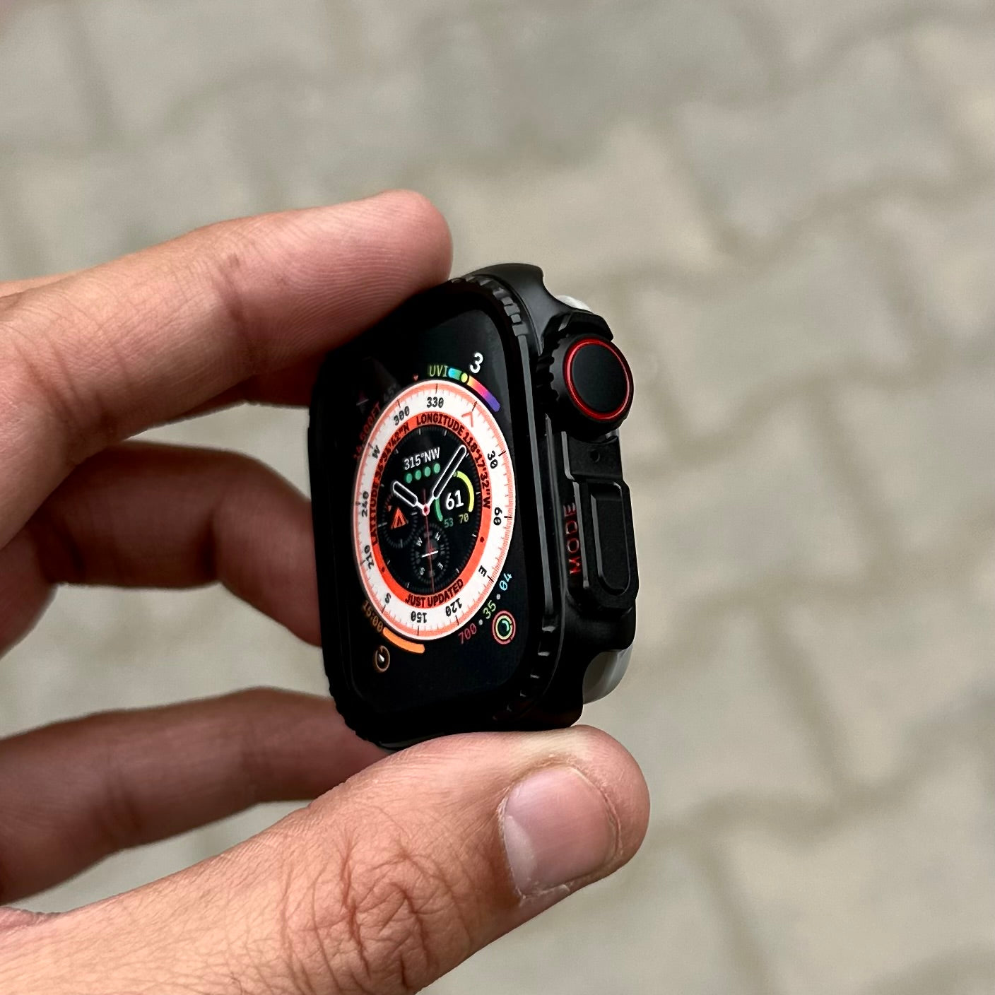 Mode Metal Watch Case-44-45mm ( No. 1698 )