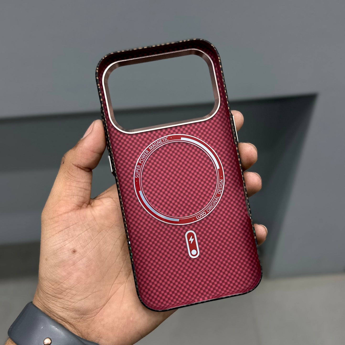 LUXO CARBON CASE - BOOM BROWN ( No. 3165 )