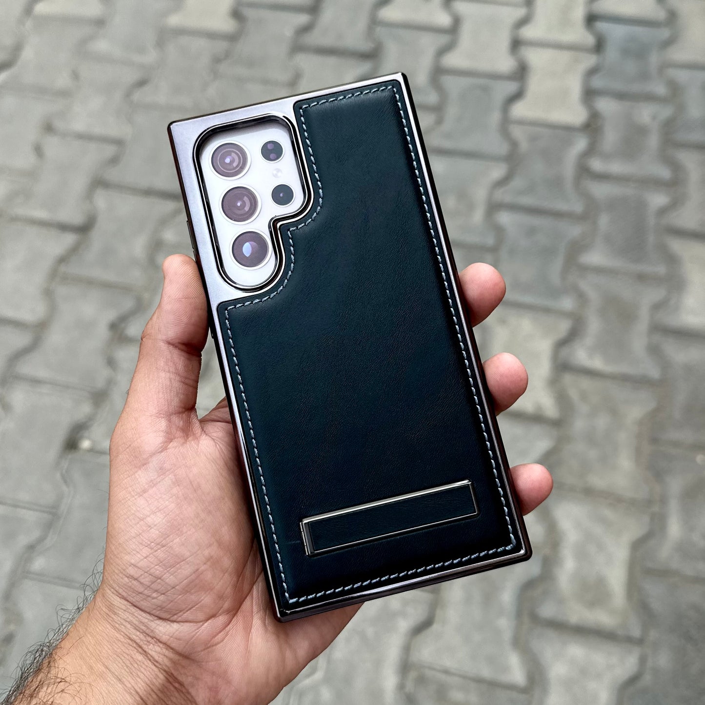 Icon Luxury With Stand Case-Samsung ( No. 1881)