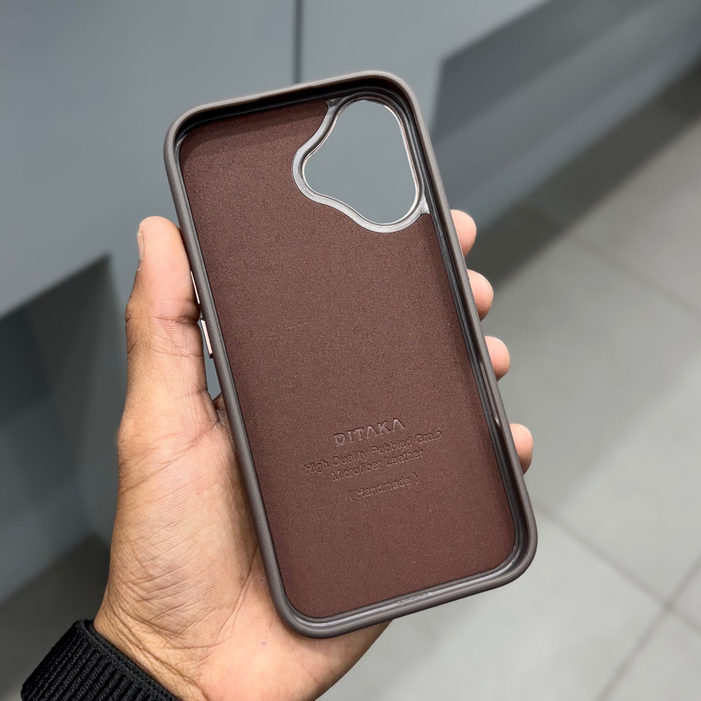 DITAKA 2 Col Case - Dark Brown ( No. 2246 )