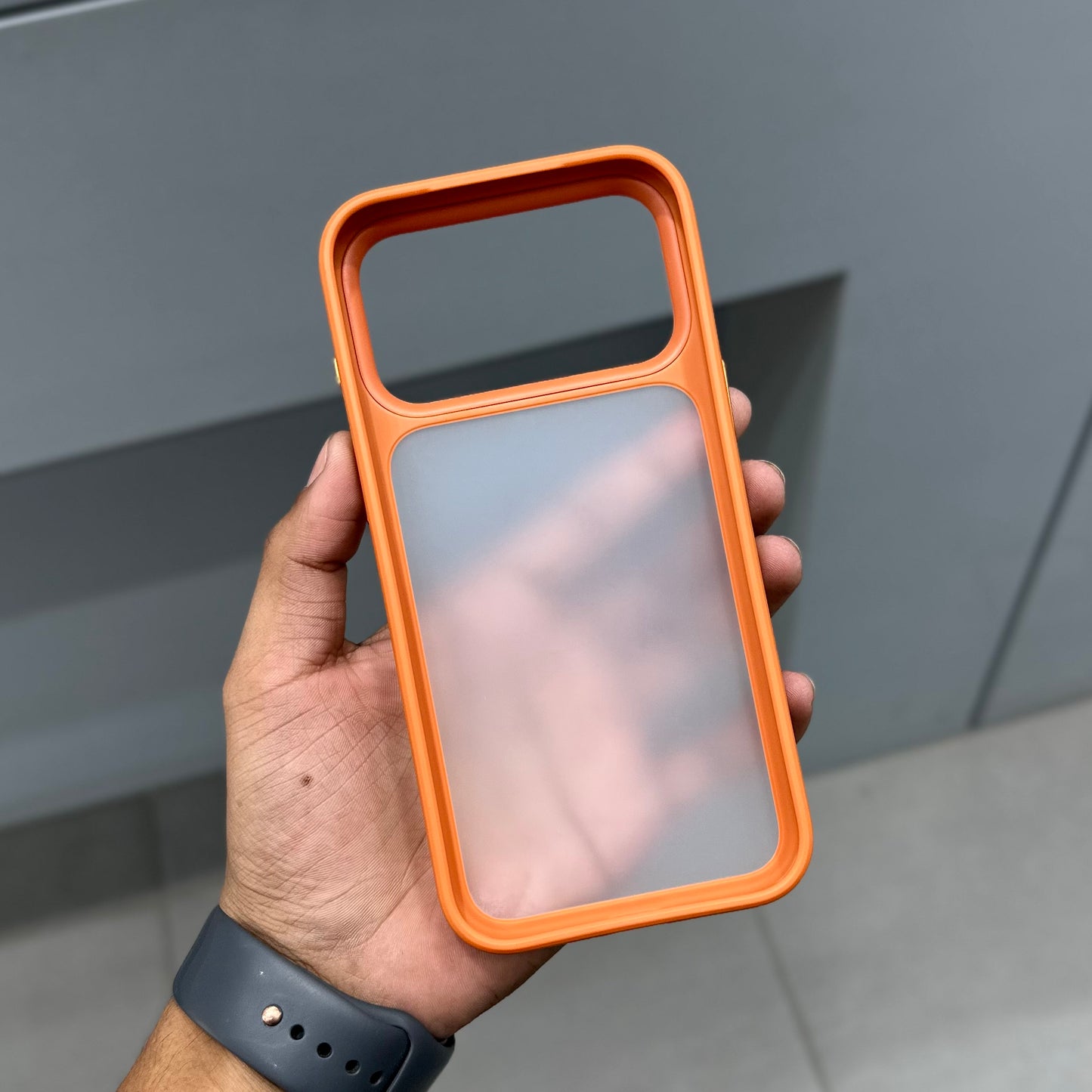 LAZY BOAT UFO MATT CASE - ORANGE ( No. 2504 )