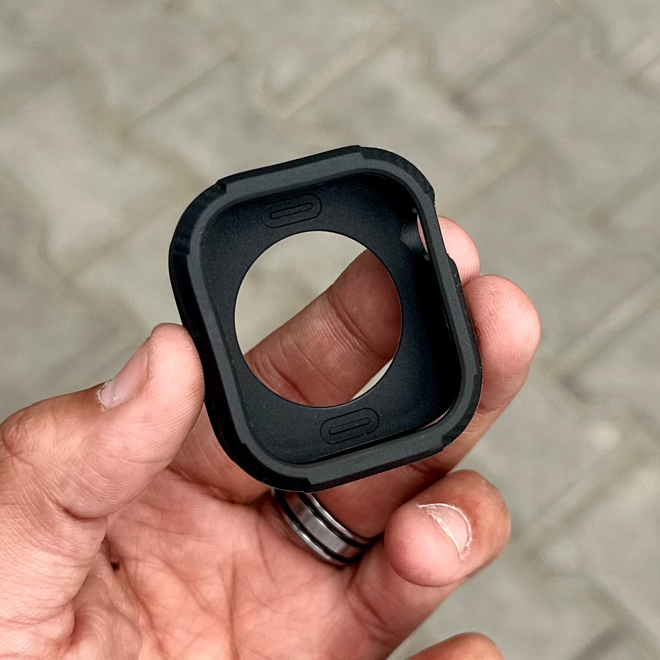 Bumper iWatch Case- Black ( No. 1694 )
