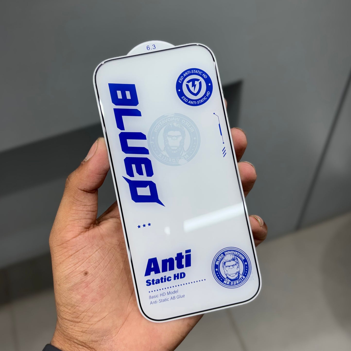 BLUEO 2.5 D FULL COVER HD TEMPERED GLASS ( No. 2353 )