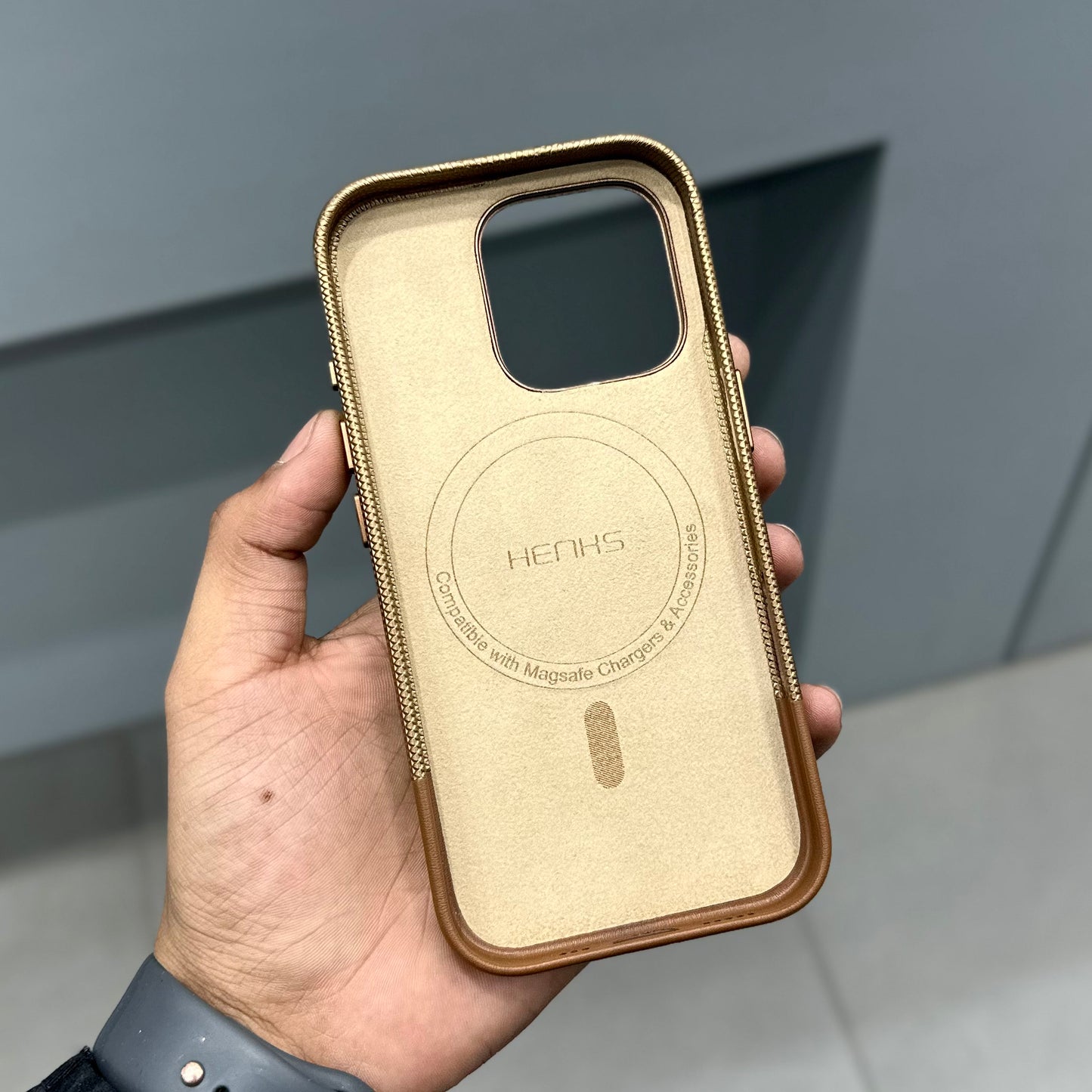 HENKS ODIN CASE - BROWN ( No. 2628 )