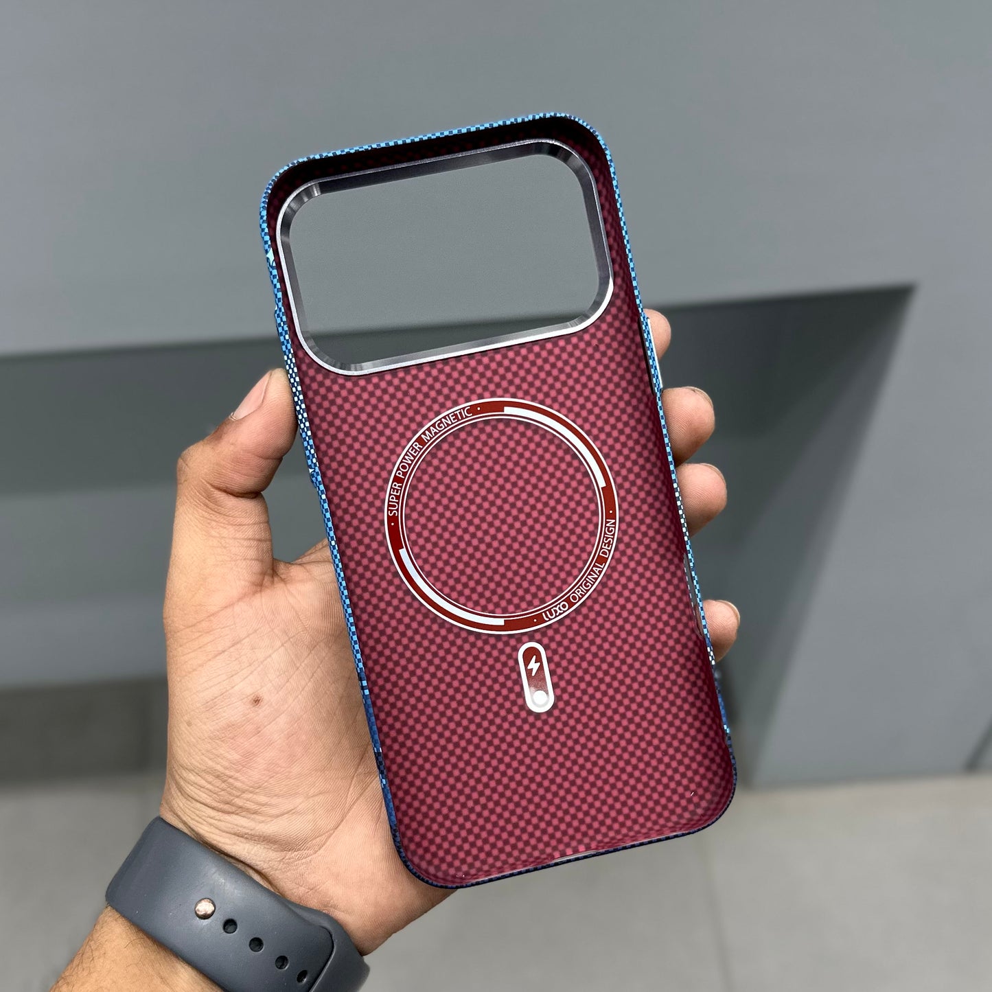 LUXO CARBON CASE -BLUE STARS ( No. 3179 )