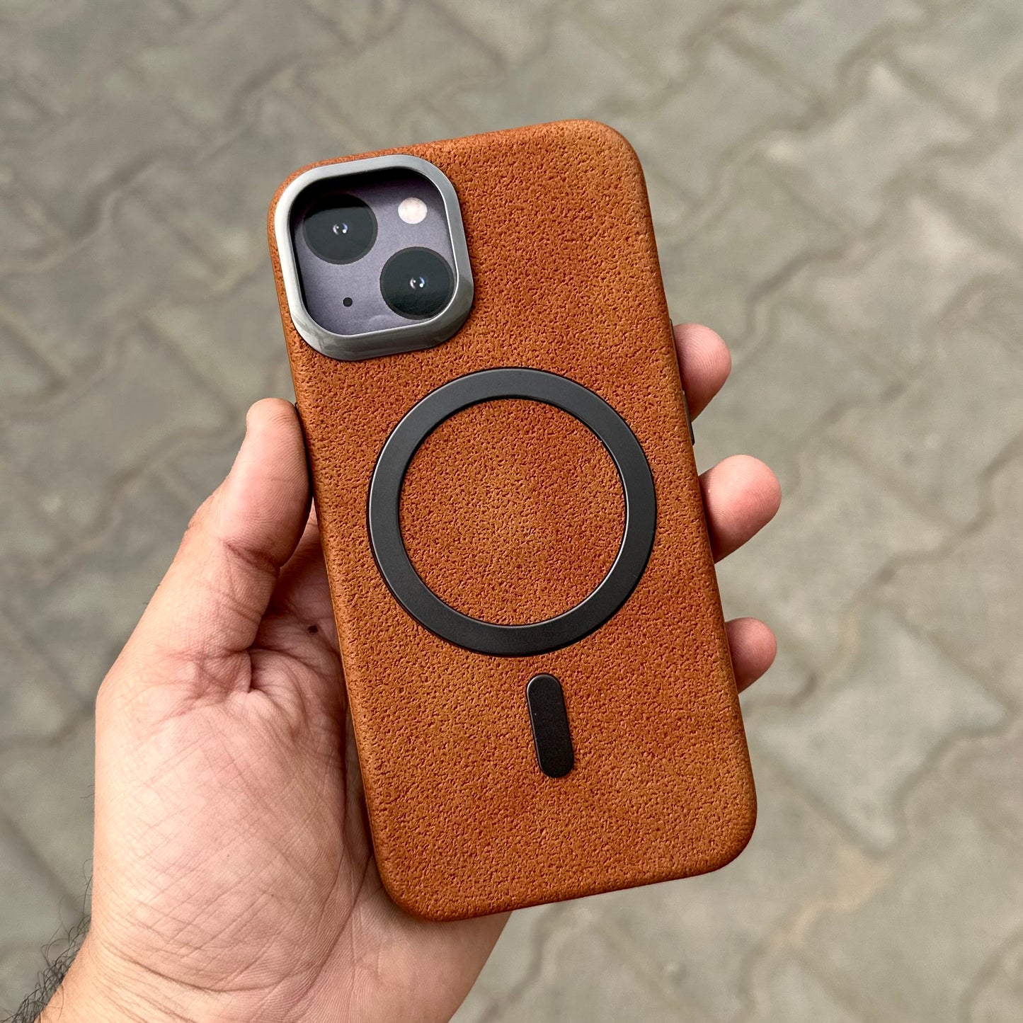 M Leather Case With Magsafe ( No. 1441 )