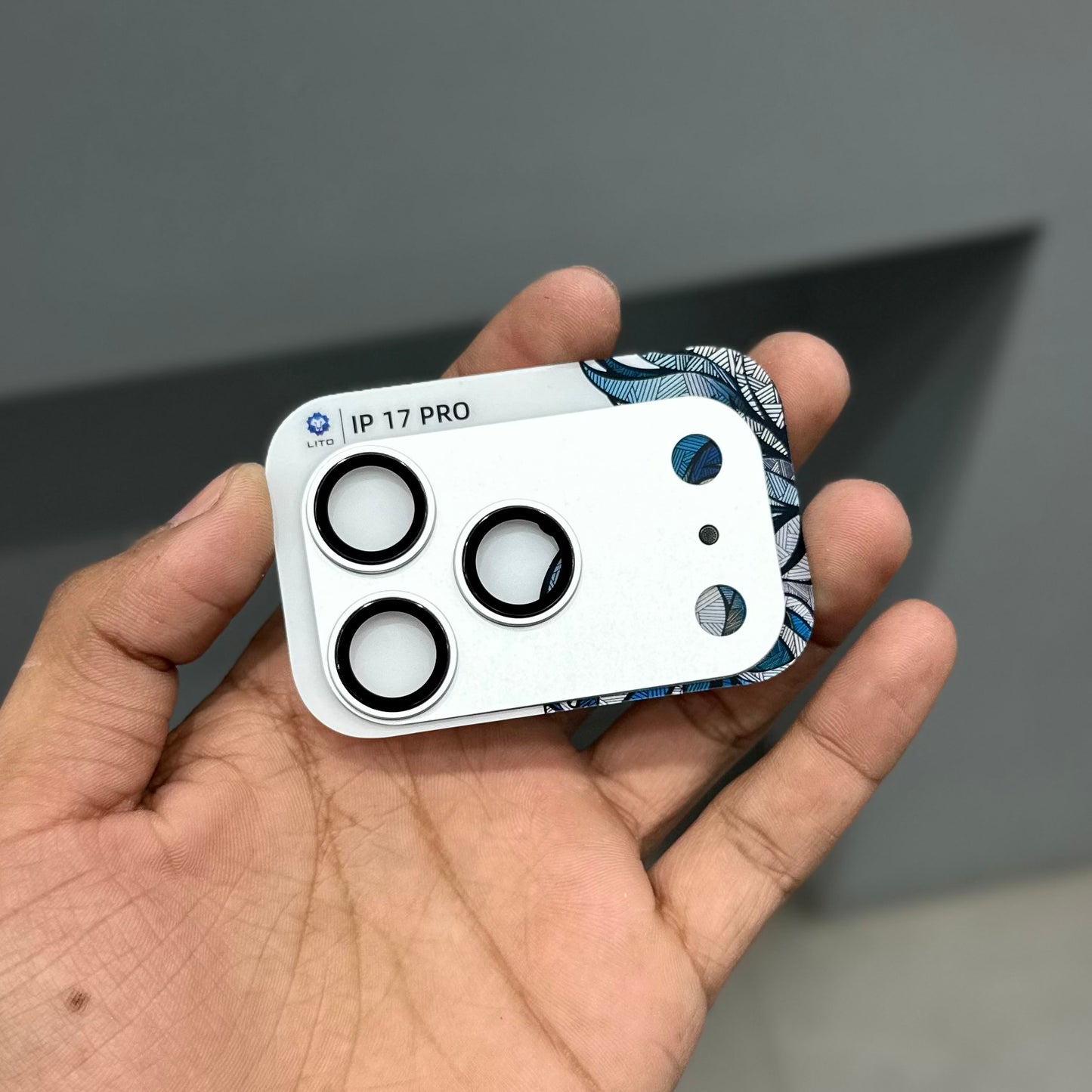 AR CAMERA LENSE WITH METAL BASE -WHITE ( No. 2985 )