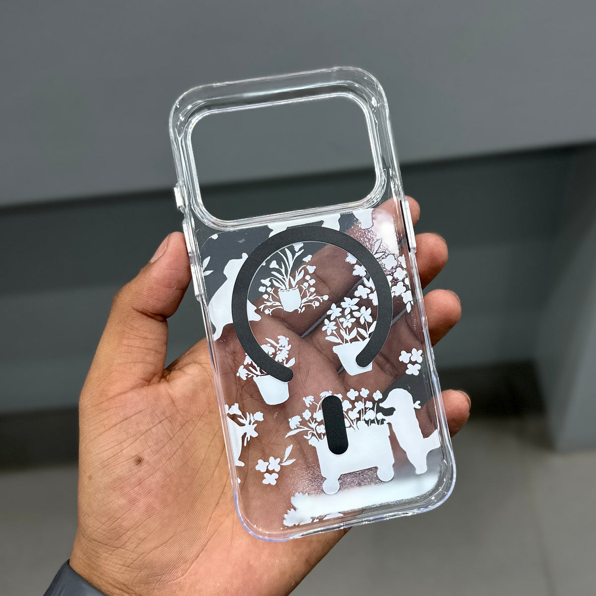 MOSTREET FLOWERS CASE - SKY BLUE ( No. 3925 )