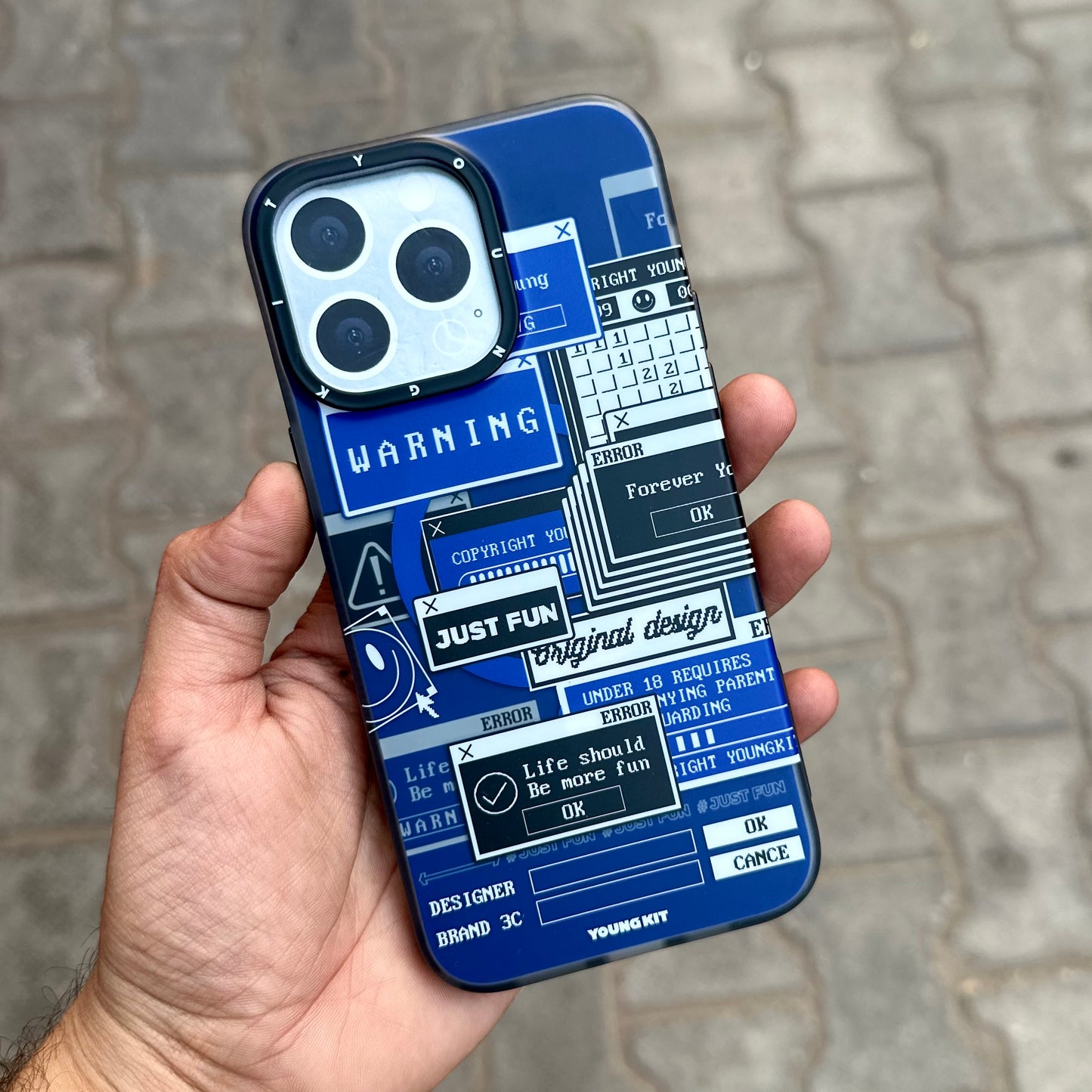 Youngkit Magnetic Case-Dark Blue ( No. 1400 )