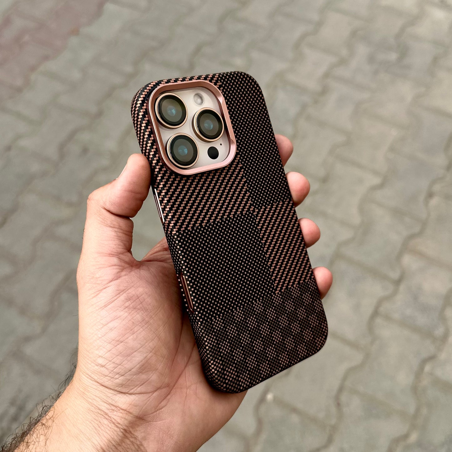 Luxo Brown Check 4.0 Case ( No. 1545 )